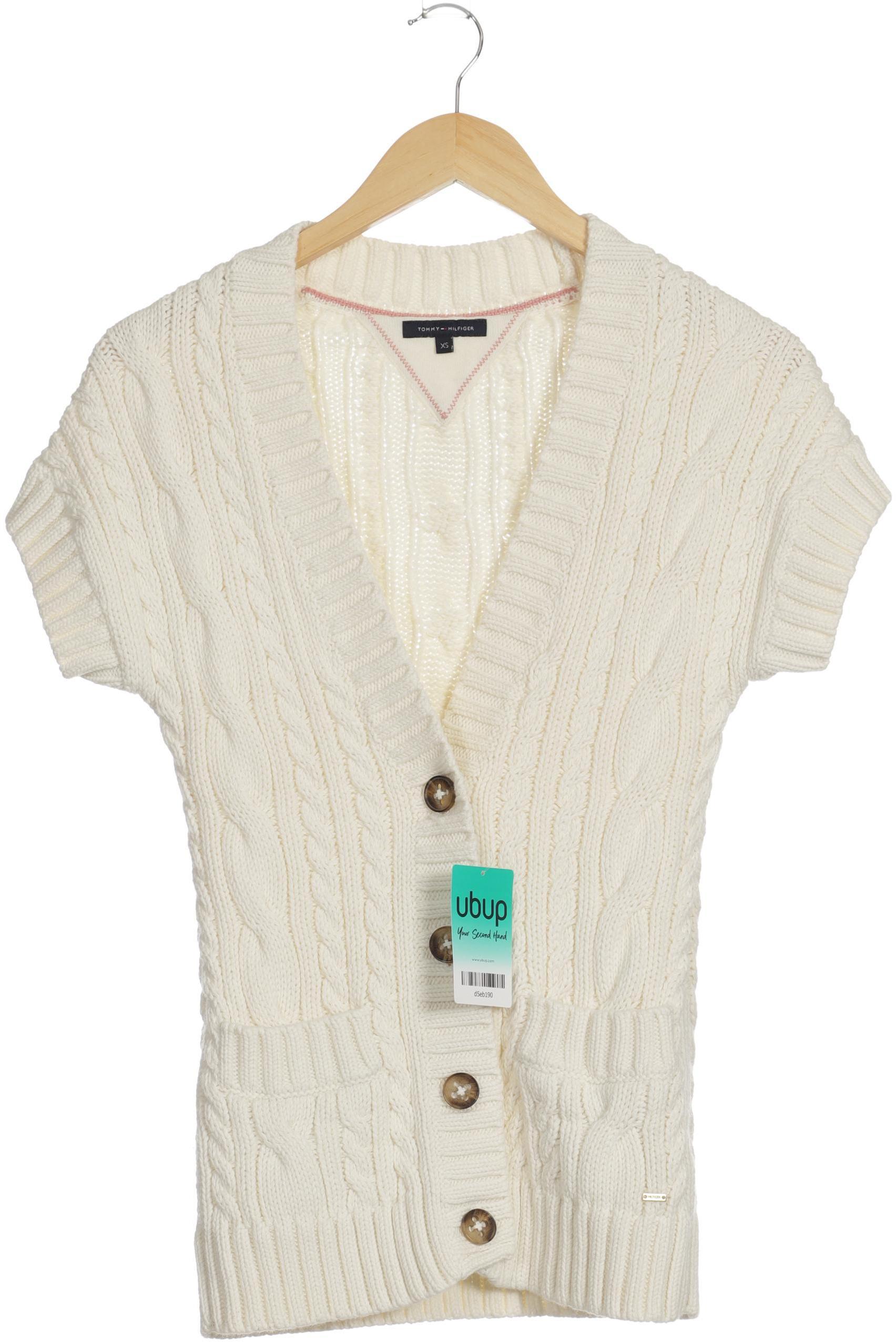 

Tommy Hilfiger Damen Strickjacke, weiß, Gr.