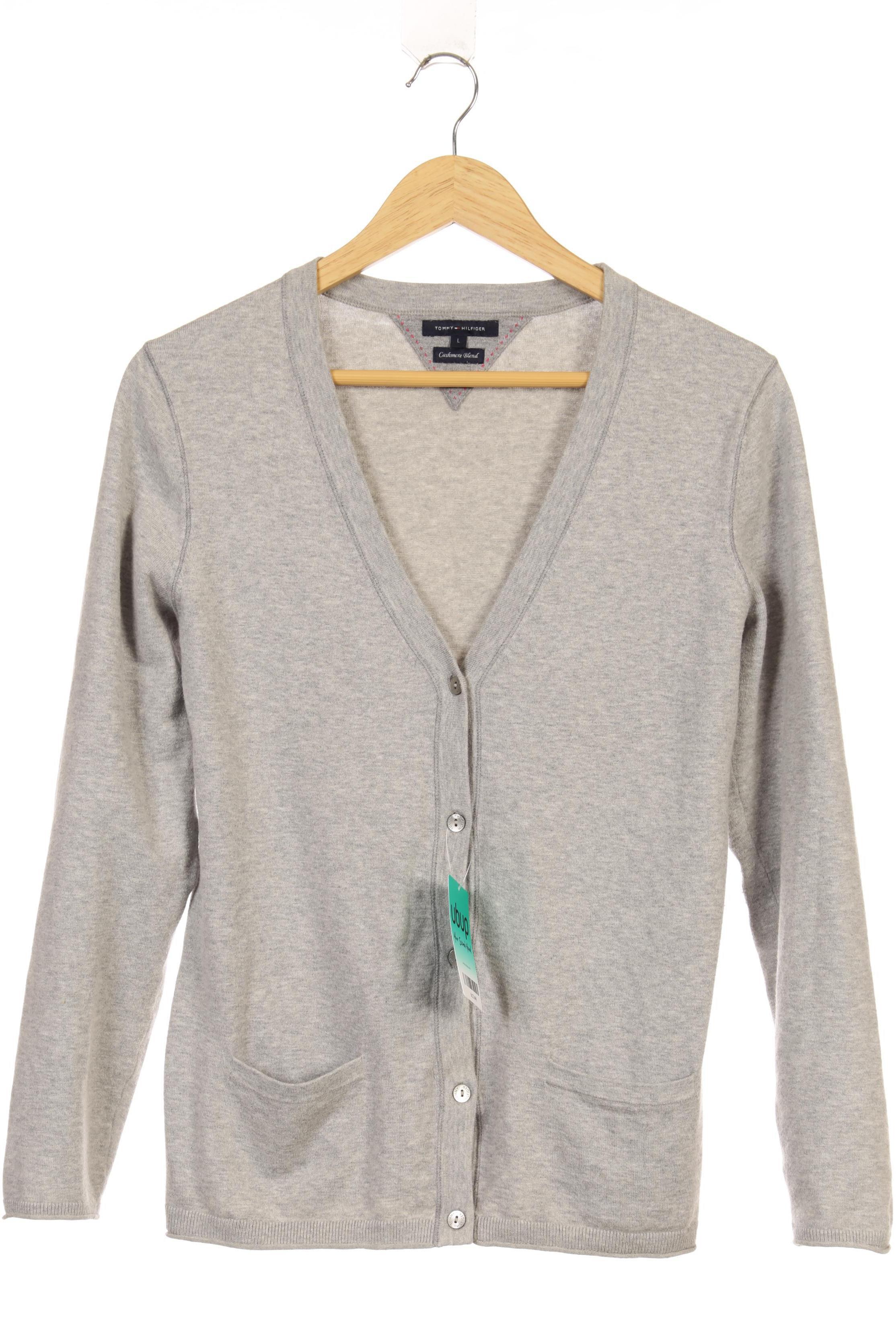 

Tommy Hilfiger Damen Strickjacke, grau, Gr.