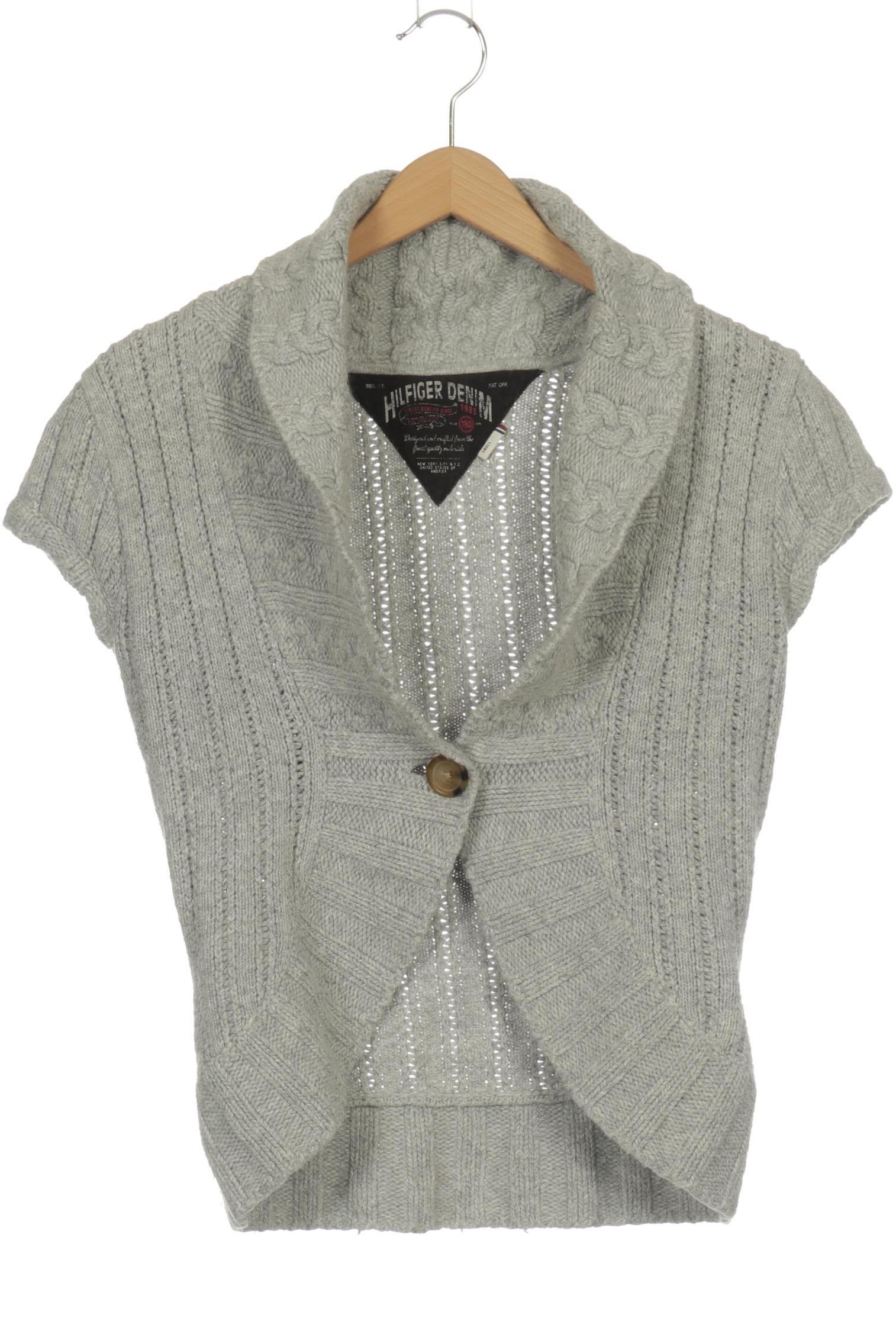 

Hilfiger Denim Damen Strickjacke, grau, Gr.
