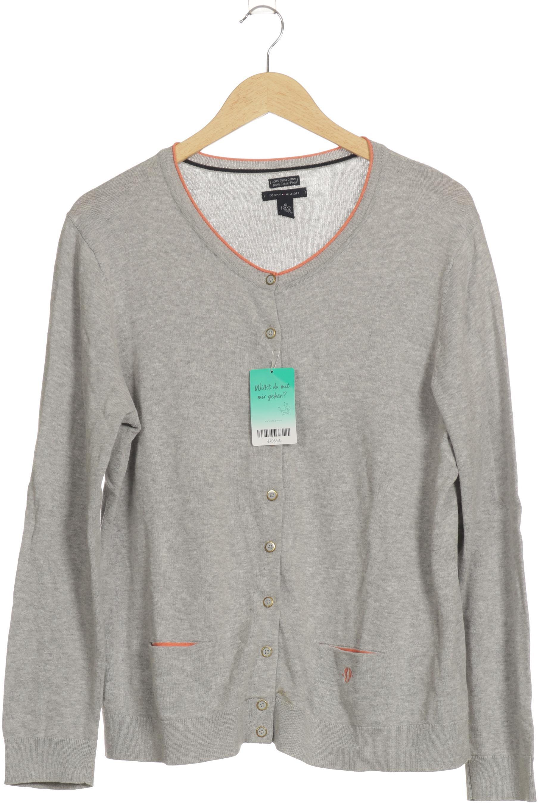 

Tommy Hilfiger Damen Strickjacke, grau, Gr.