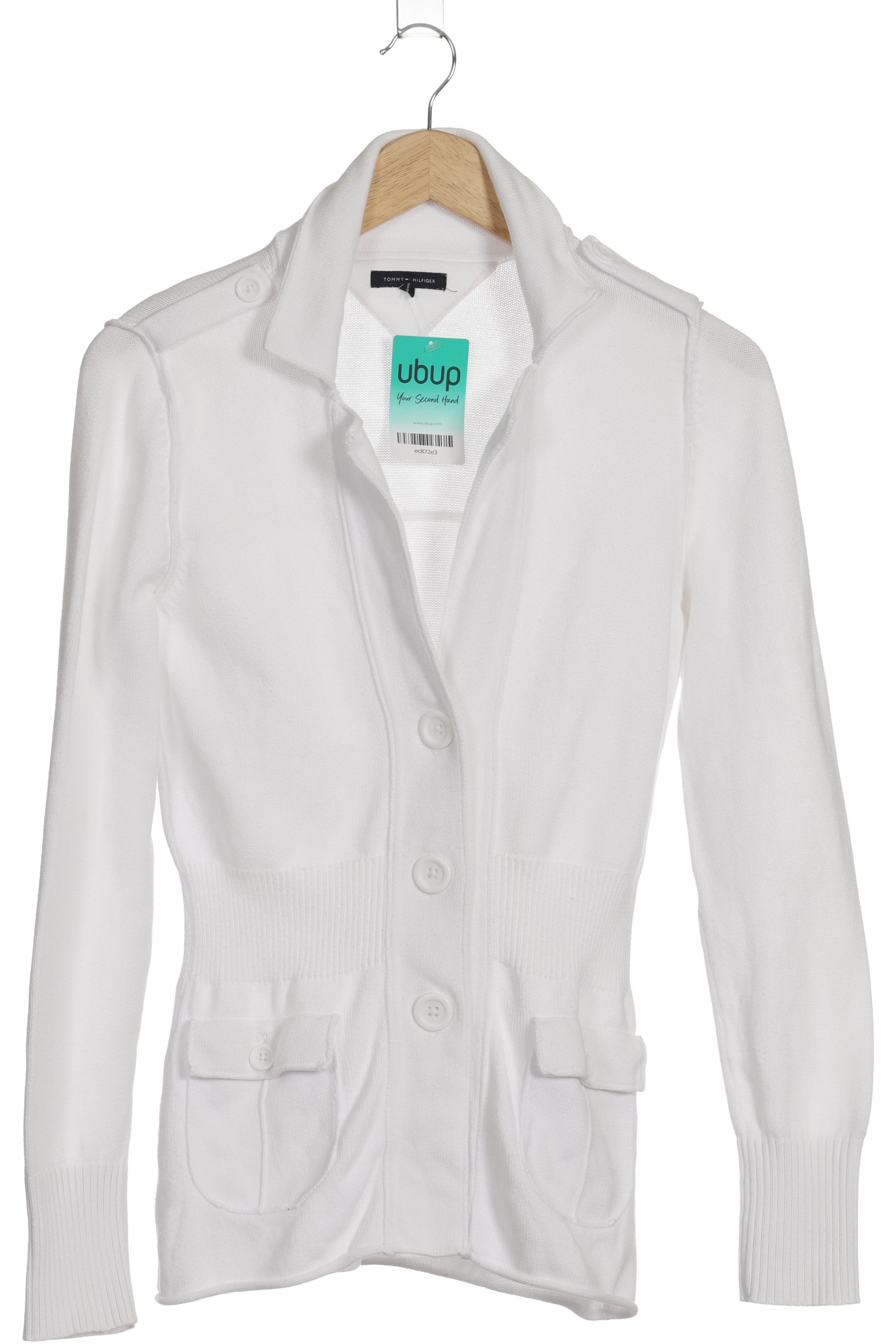 

Tommy Hilfiger Damen Strickjacke, weiß, Gr.
