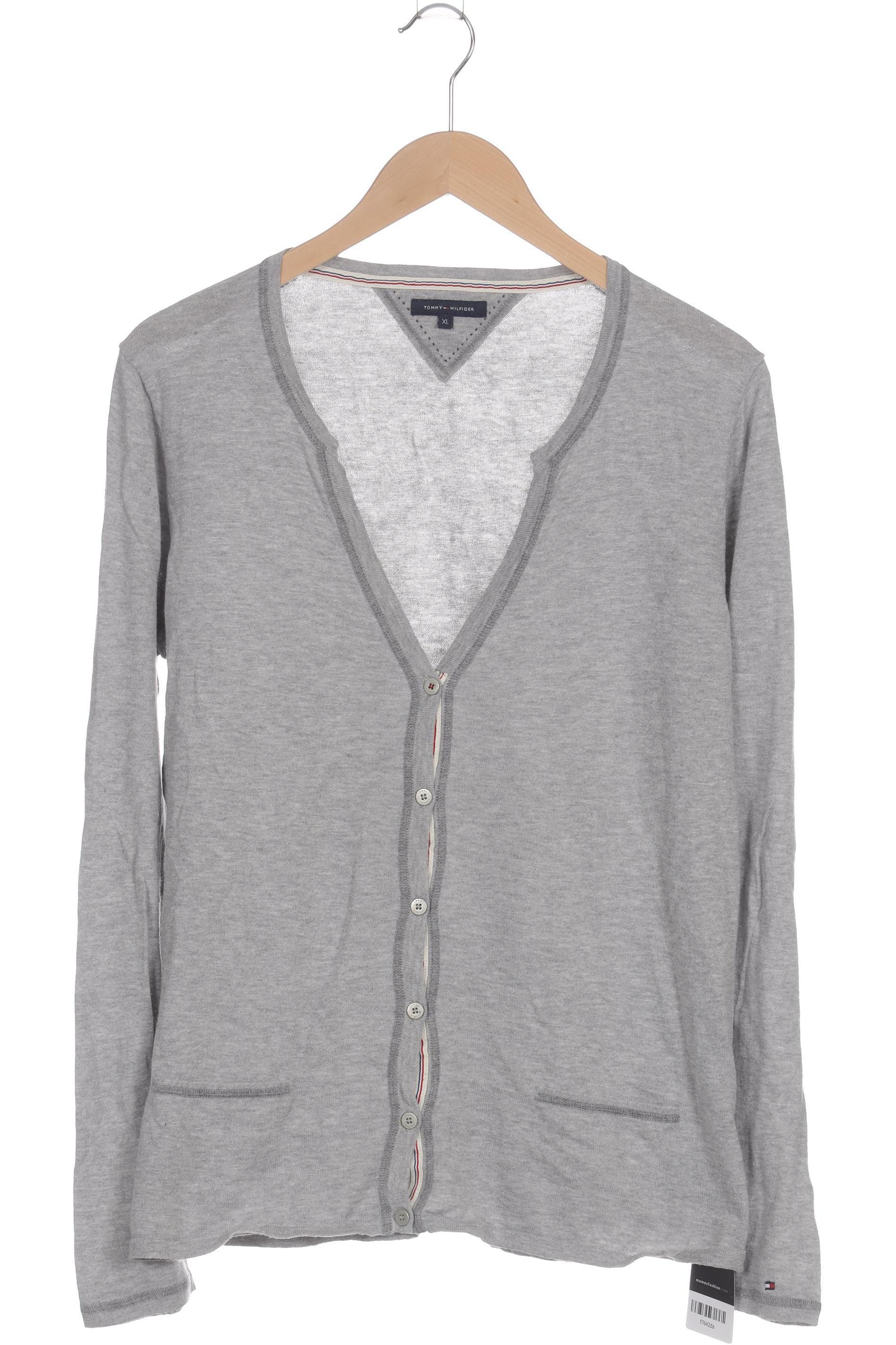 

Tommy Hilfiger Damen Strickjacke, grau, Gr.