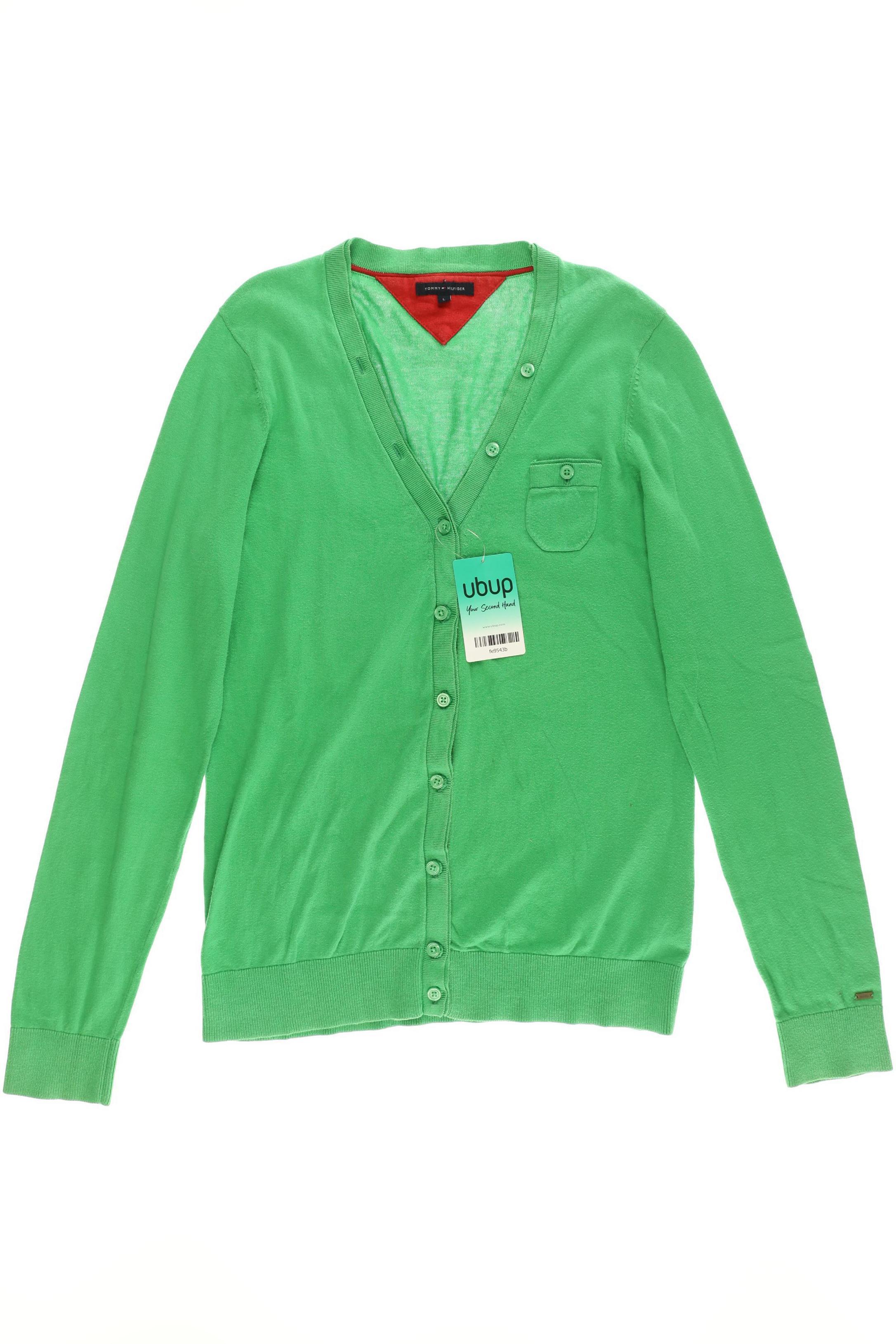 

Tommy Hilfiger Damen Strickjacke, grün, Gr.