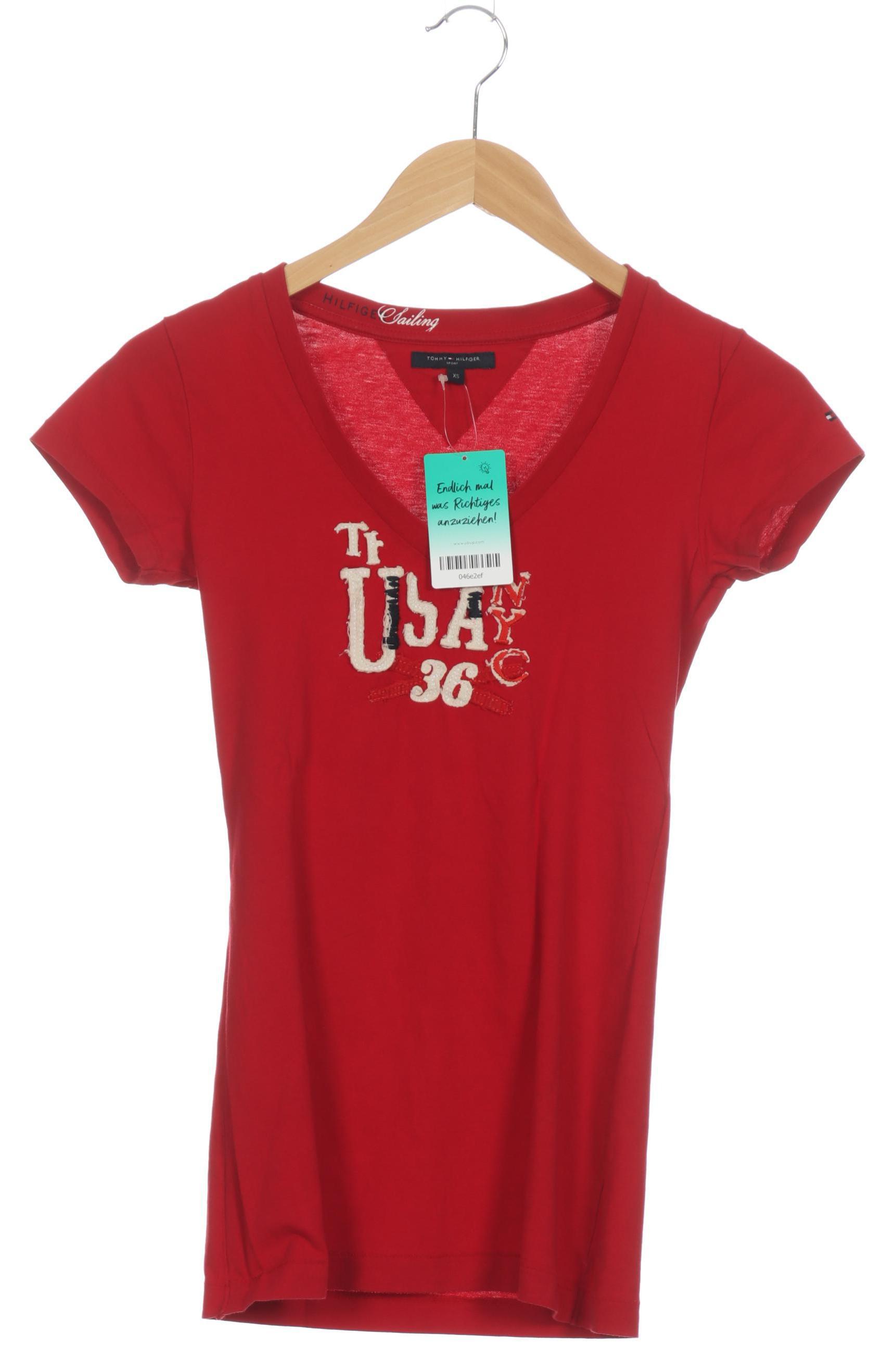 

Tommy Hilfiger Damen T-Shirt, rot, Gr.