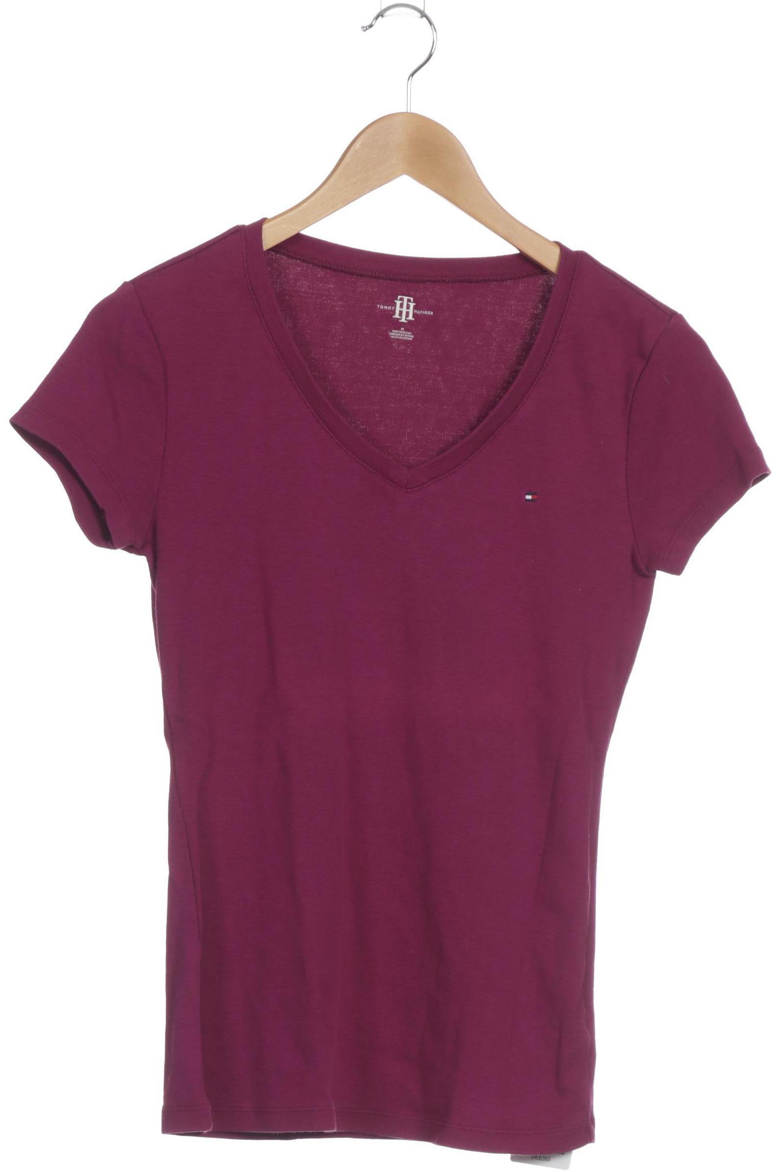 

Tommy Hilfiger Damen T-Shirt, lila, Gr.