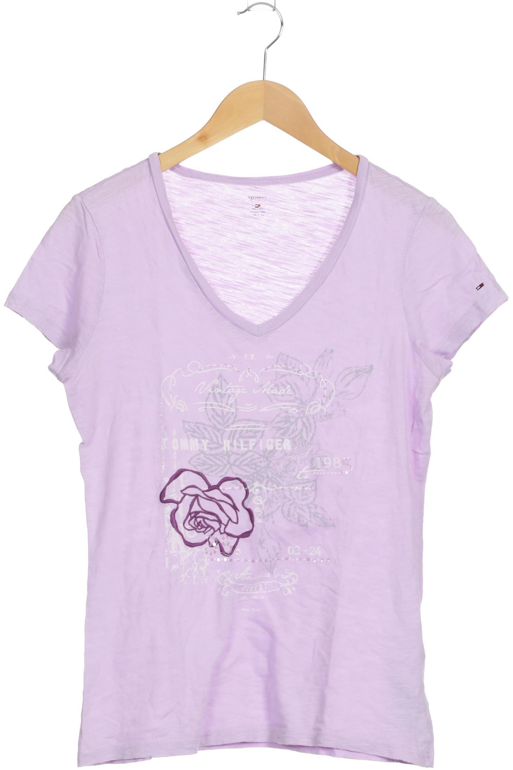 

Tommy Hilfiger Damen T-Shirt, lila, Gr.