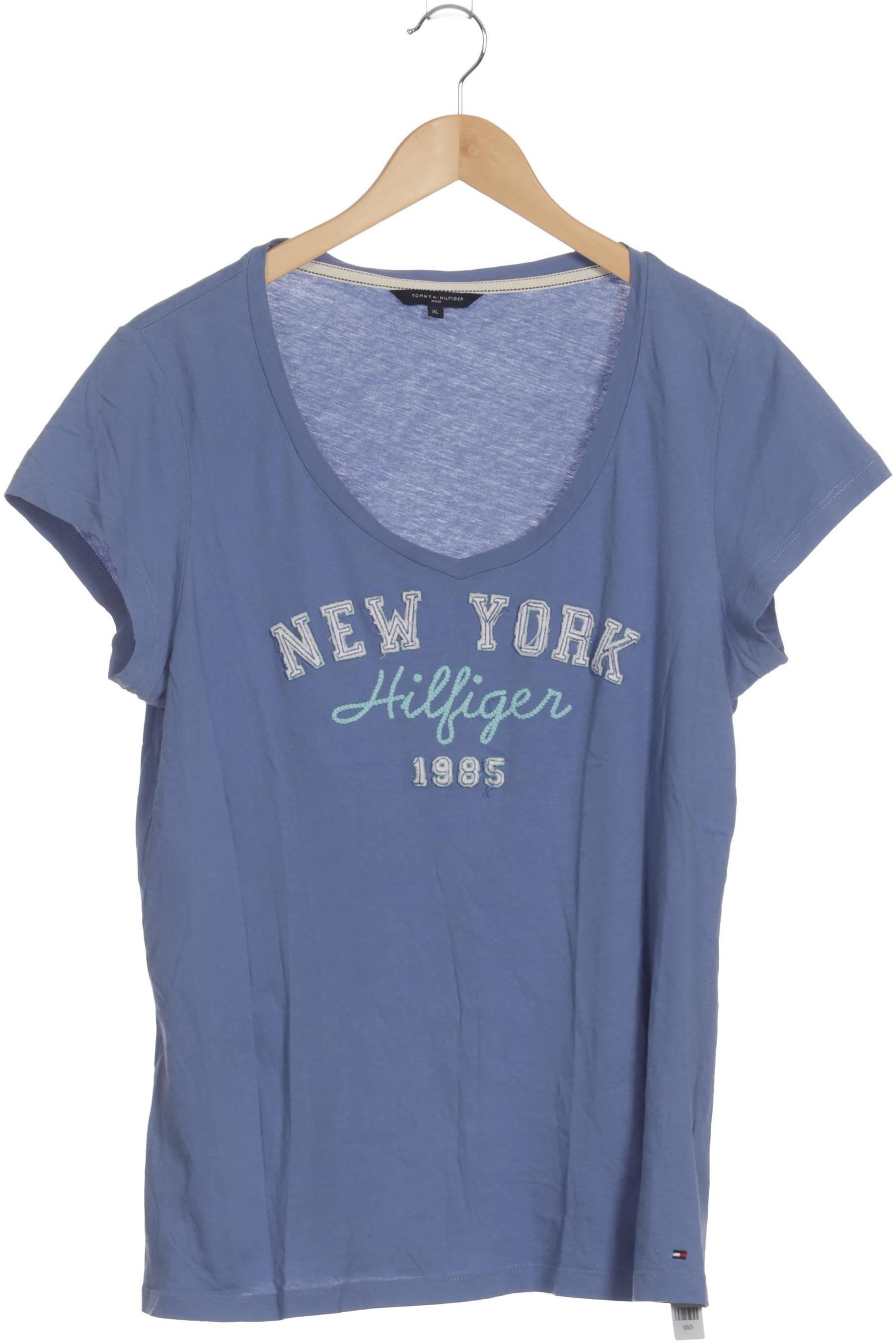 

Tommy Hilfiger Damen T-Shirt, blau, Gr.