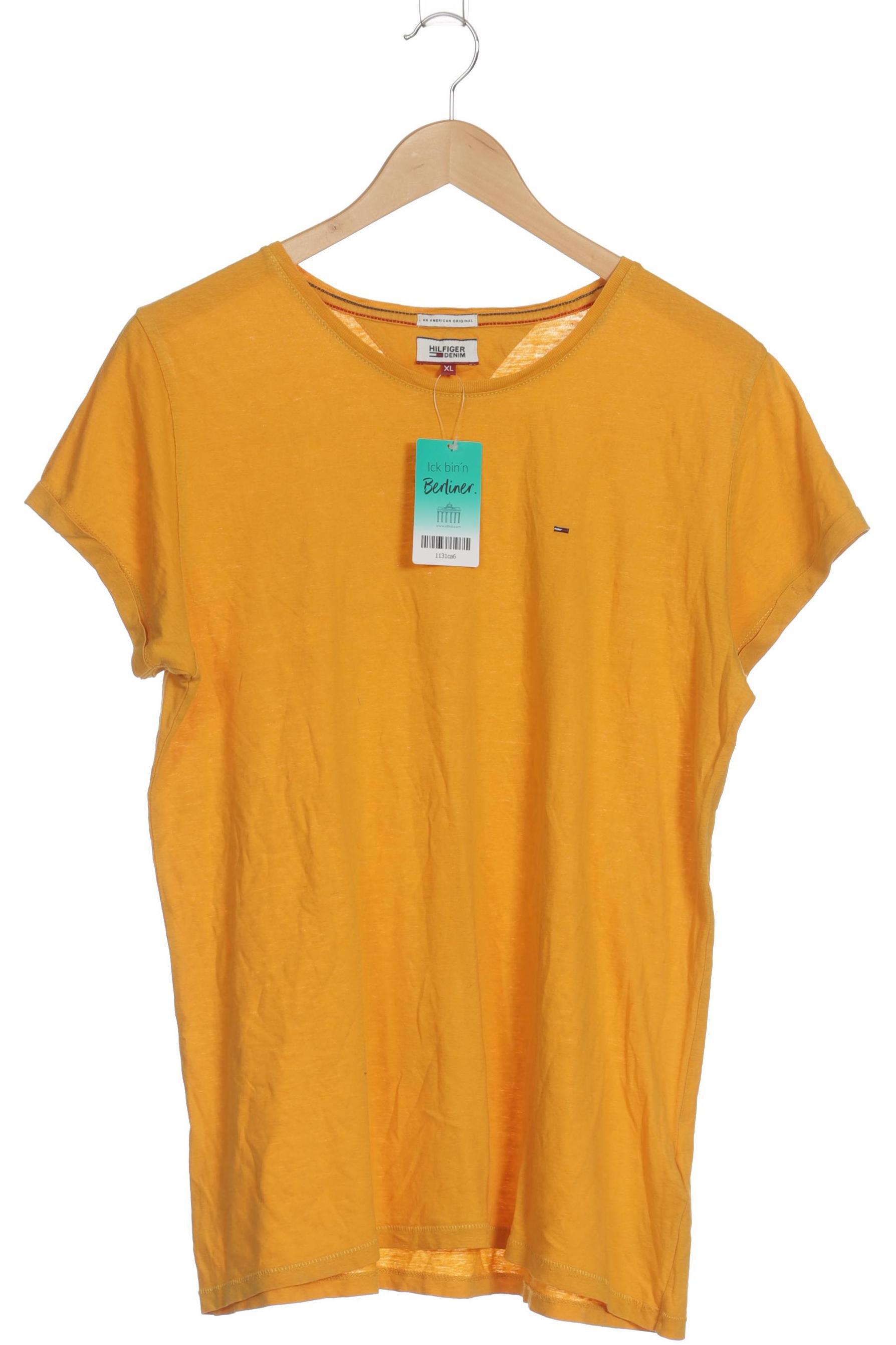 

Hilfiger Denim Damen T-Shirt, orange, Gr.