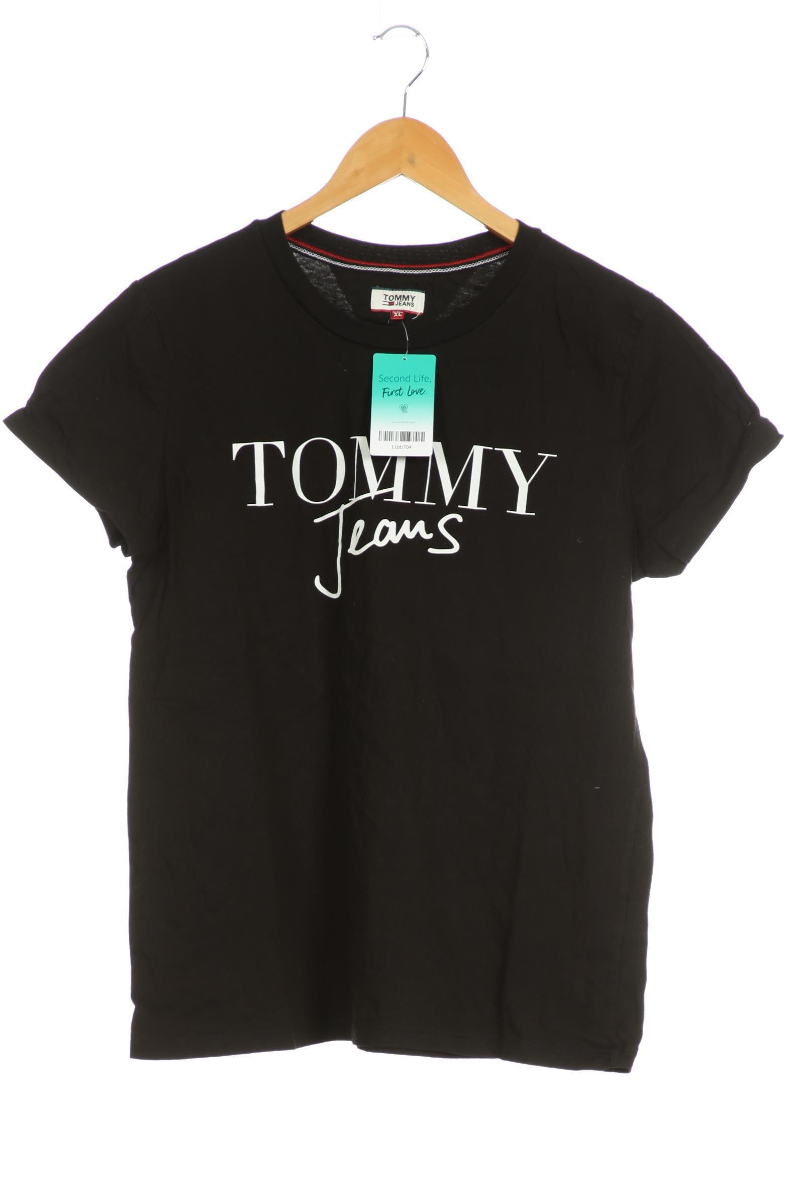 

Tommy Hilfiger Damen T-Shirt, schwarz, Gr.