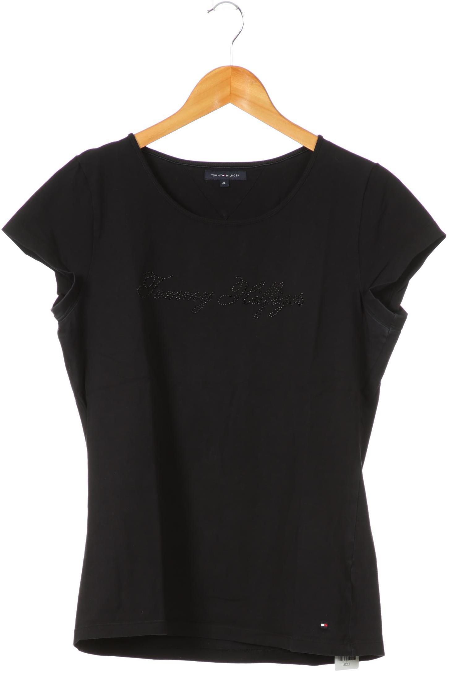 

Tommy Hilfiger Damen T-Shirt, schwarz, Gr.
