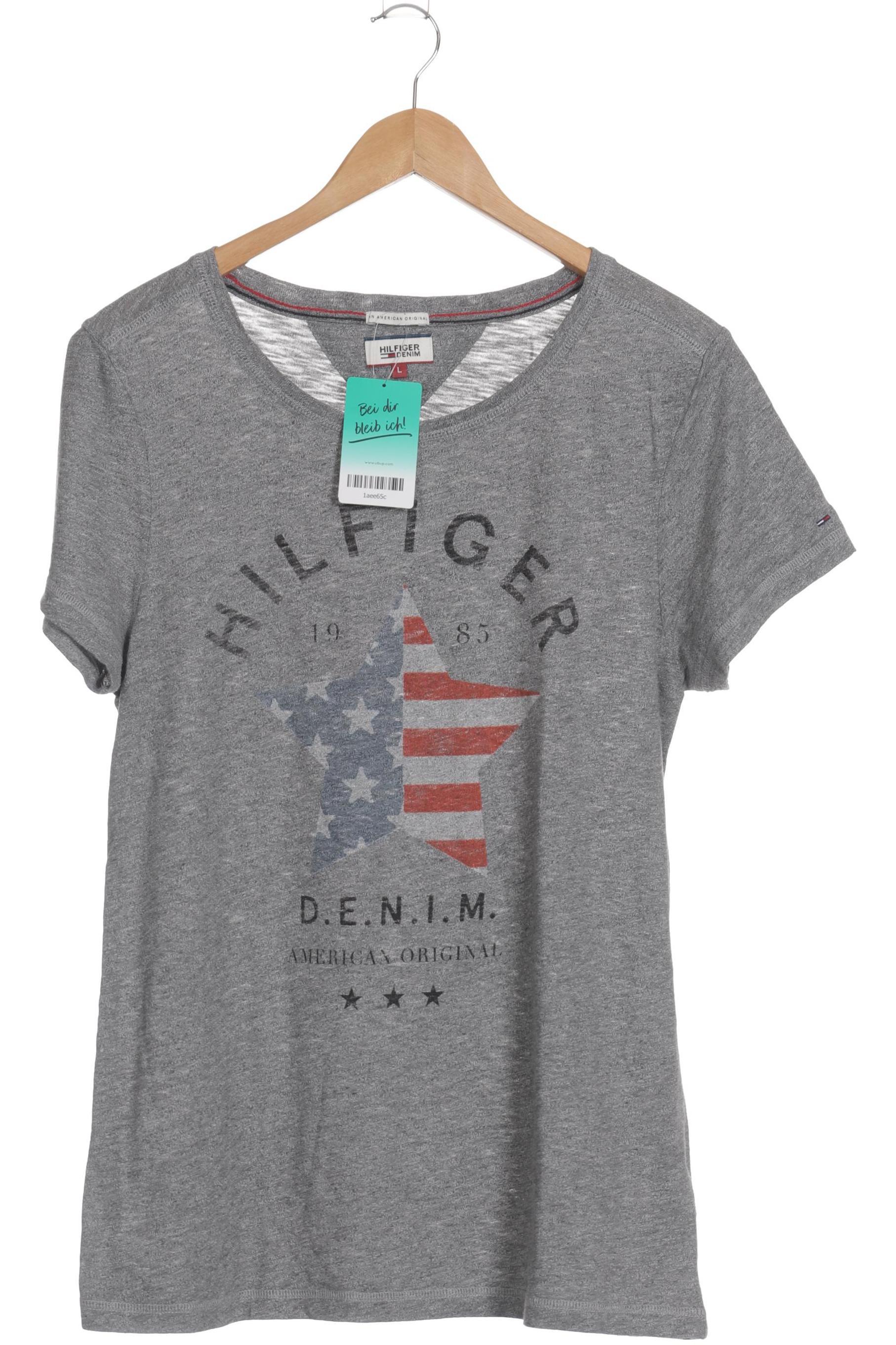 

Hilfiger Denim Damen T-Shirt, grau, Gr.