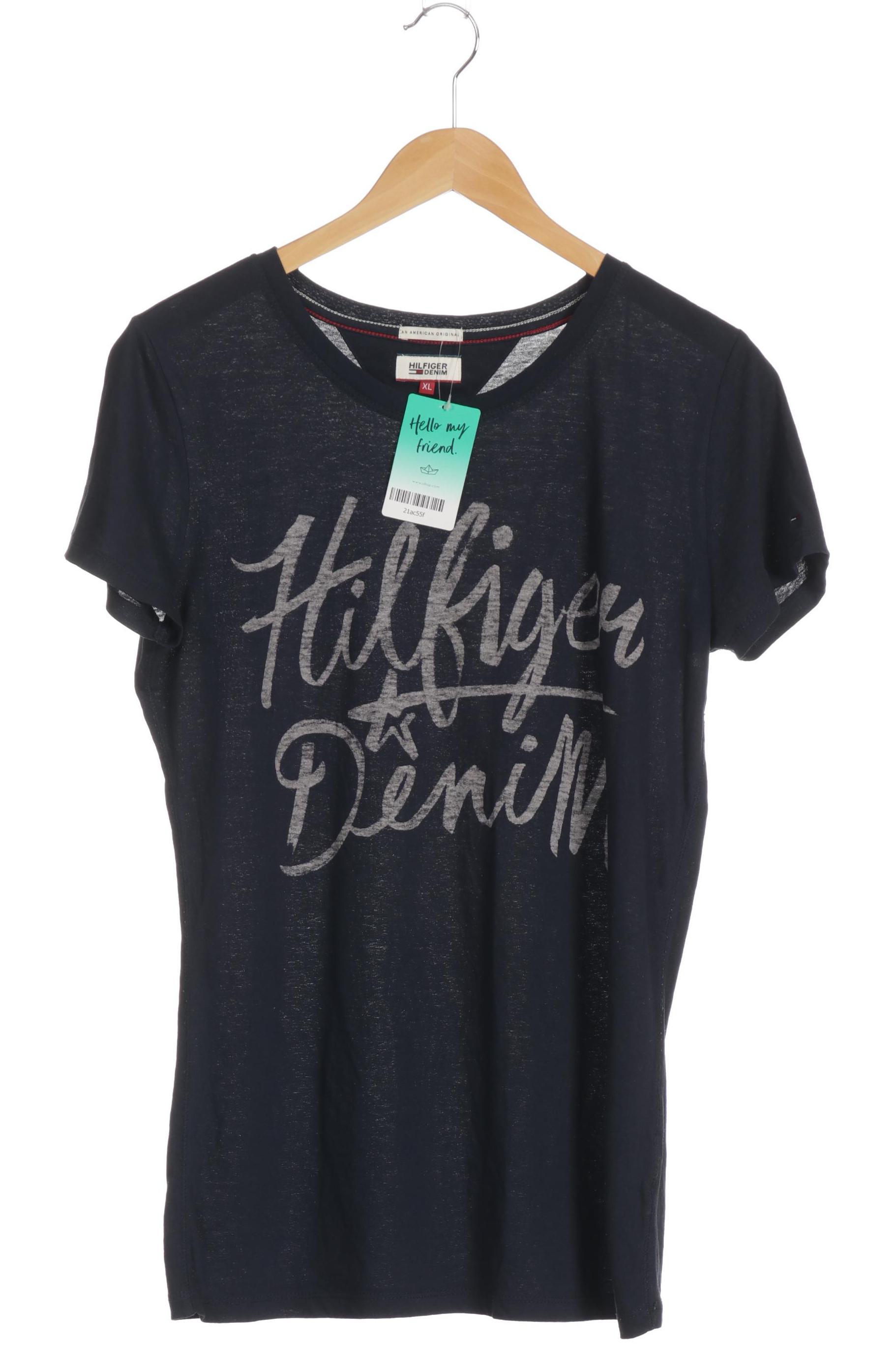 

Tommy Hilfiger Damen T-Shirt, blau, Gr.