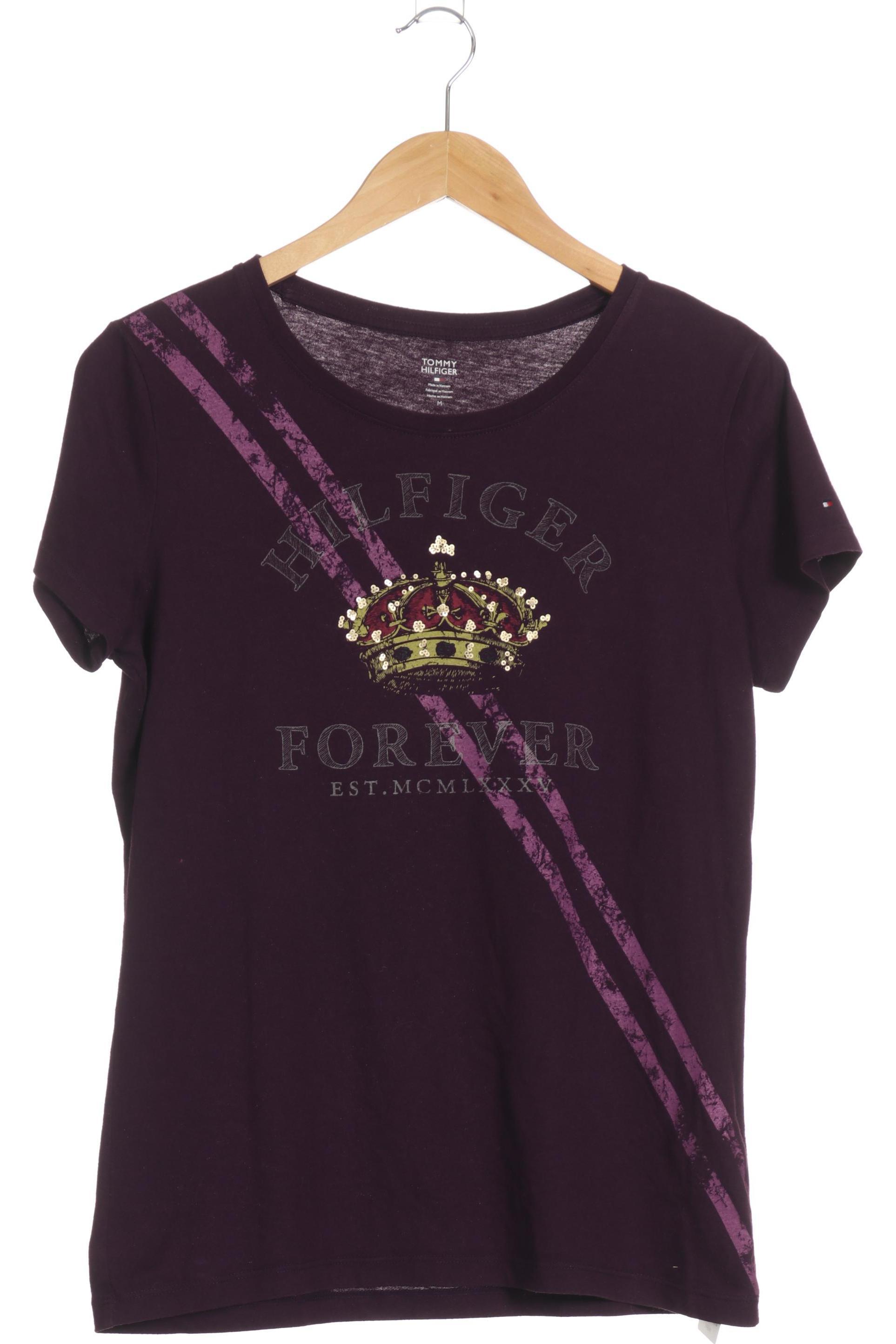 

Tommy Hilfiger Damen T-Shirt, lila, Gr.