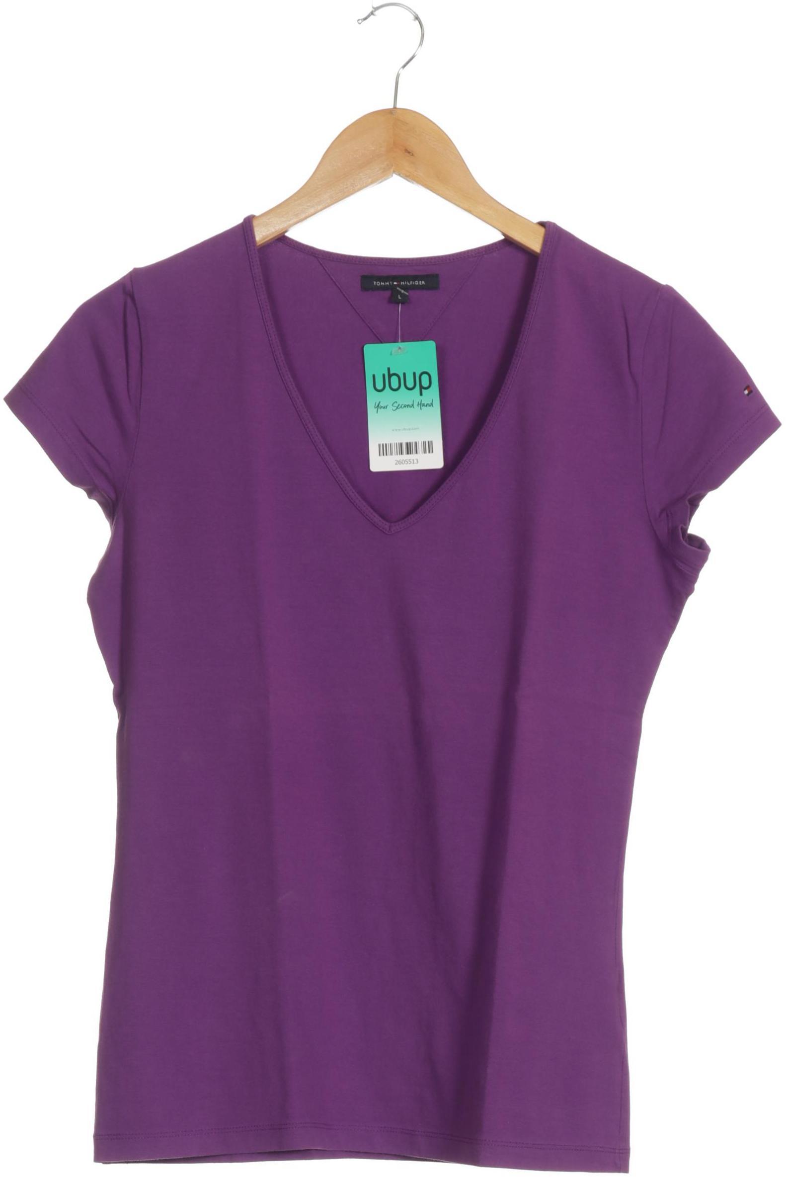 

Tommy Hilfiger Damen T-Shirt, lila, Gr.