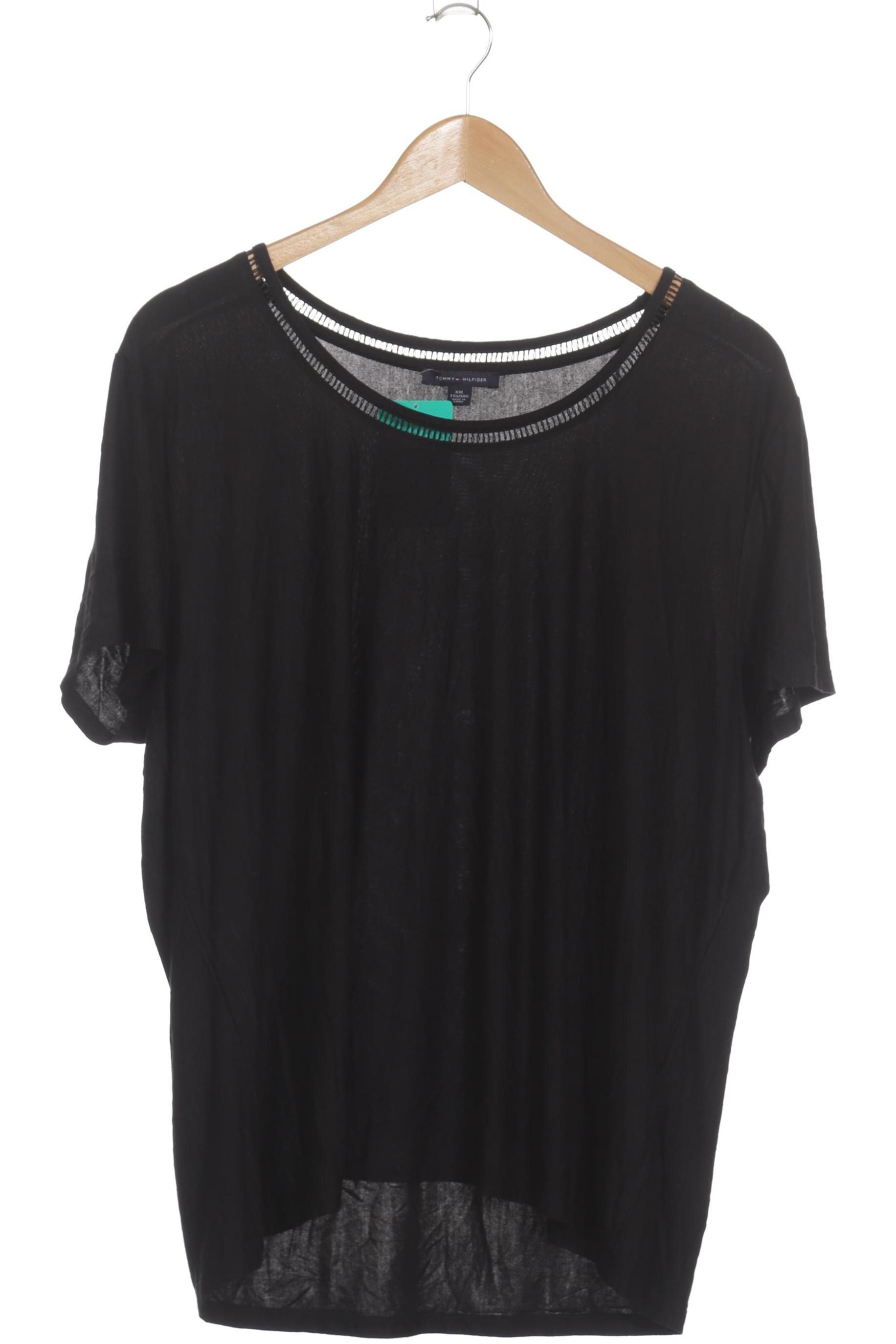 

Tommy Hilfiger Damen T-Shirt, schwarz, Gr.