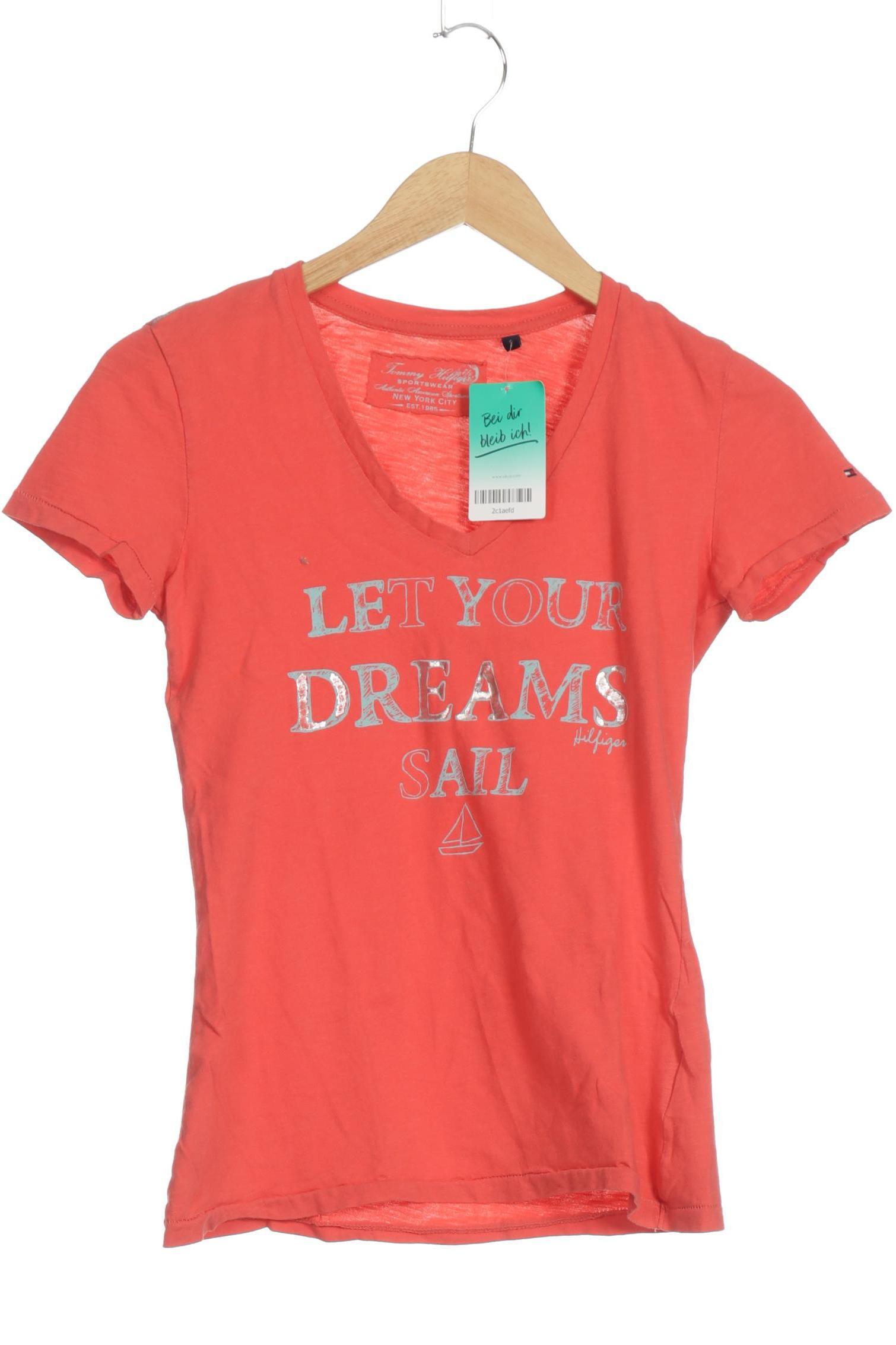 

Tommy Hilfiger Damen T-Shirt, rot, Gr.