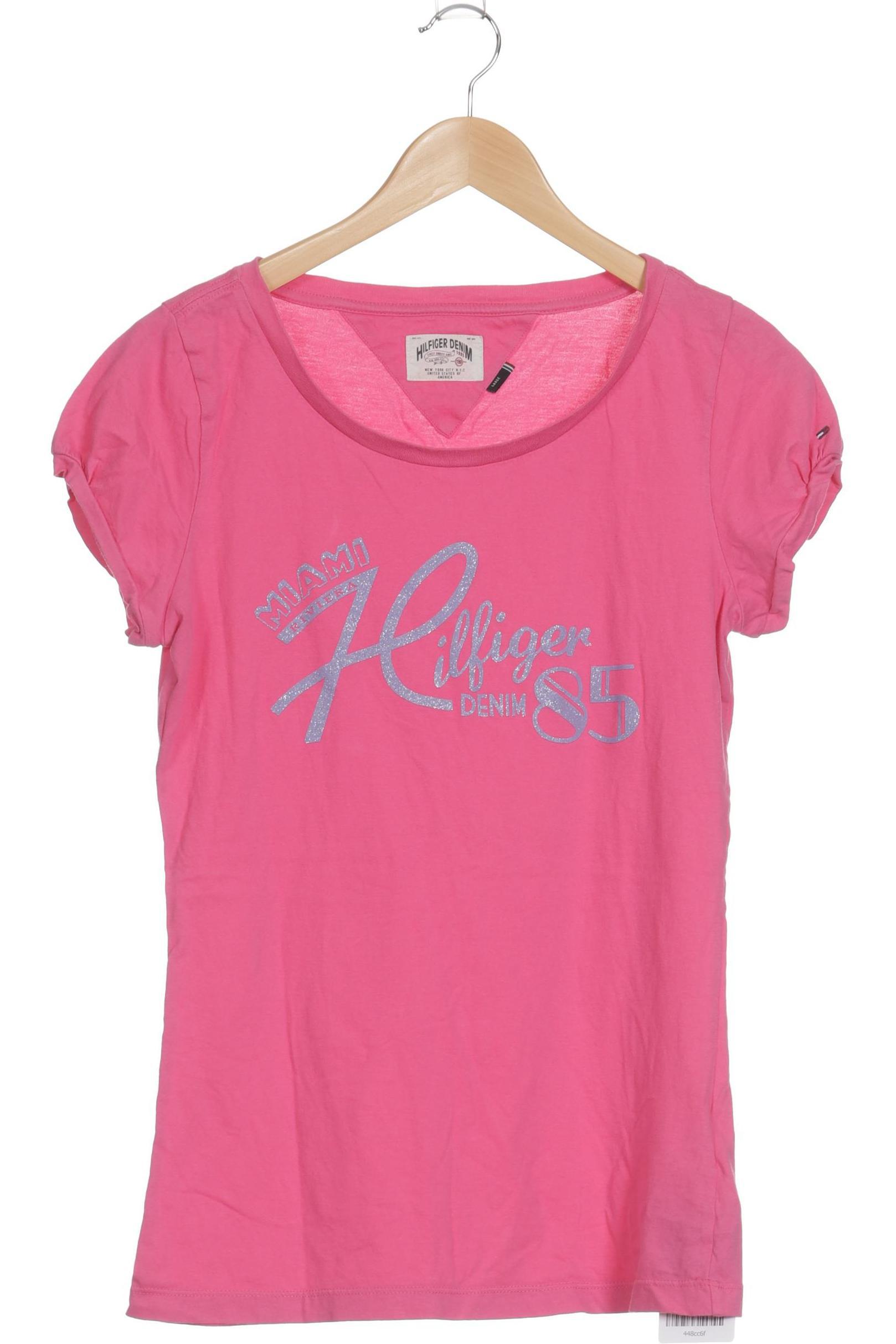 

Hilfiger Denim Damen T-Shirt, pink, Gr.
