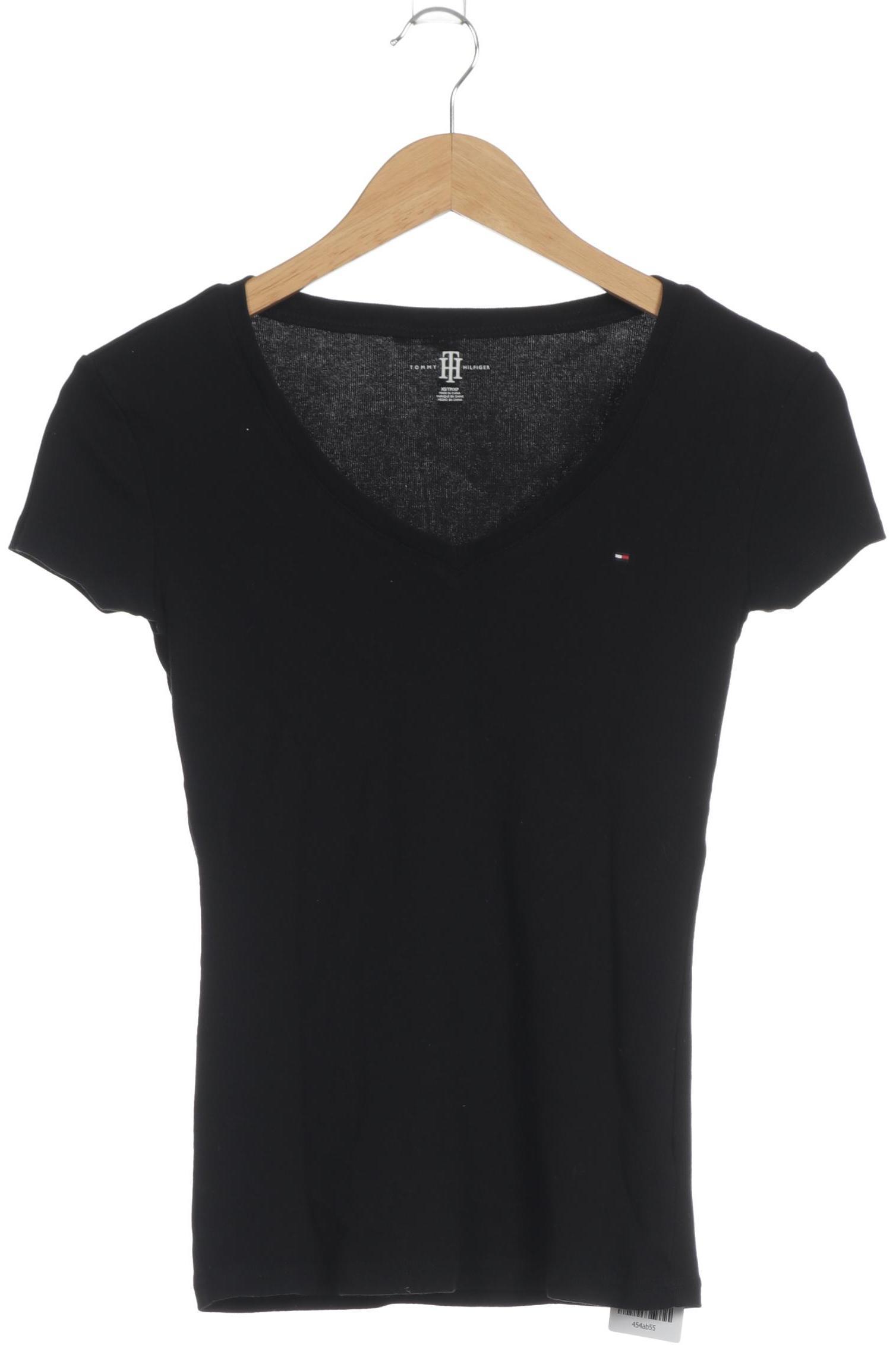 

Tommy Hilfiger Damen T-Shirt, schwarz, Gr.