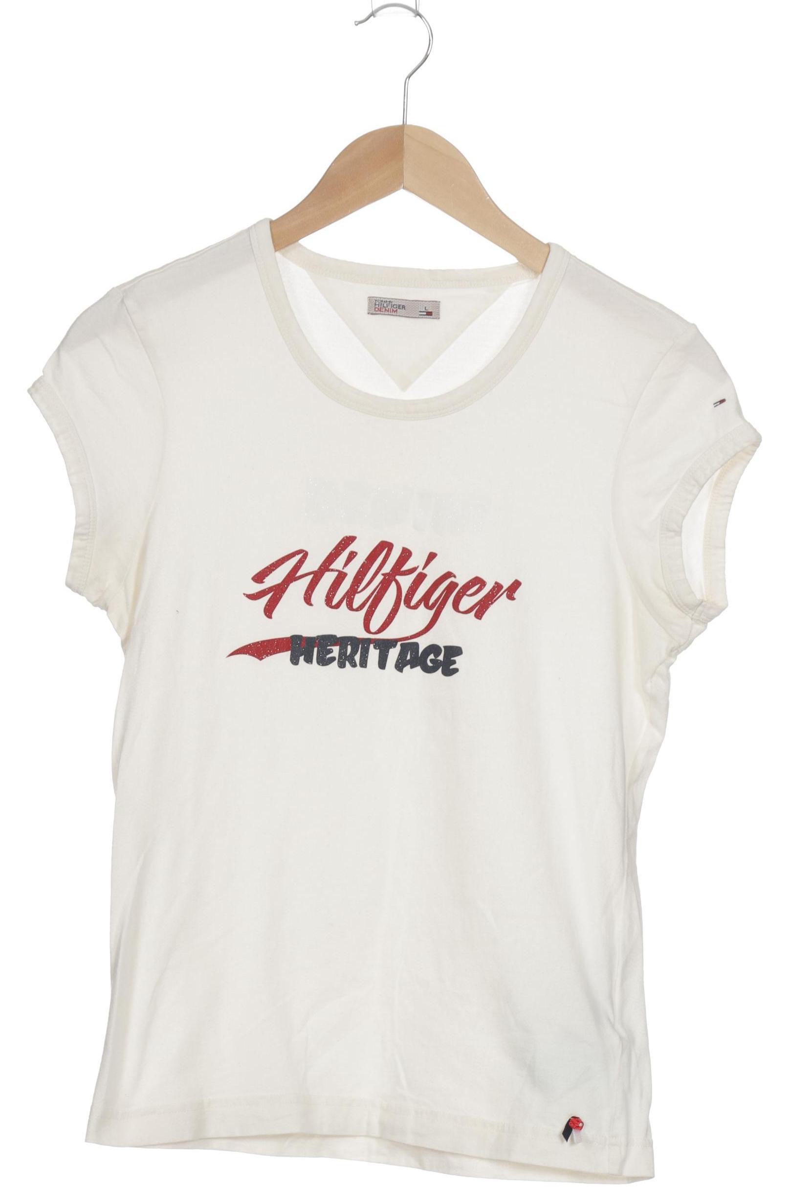 

Hilfiger Denim Damen T-Shirt, beige, Gr.