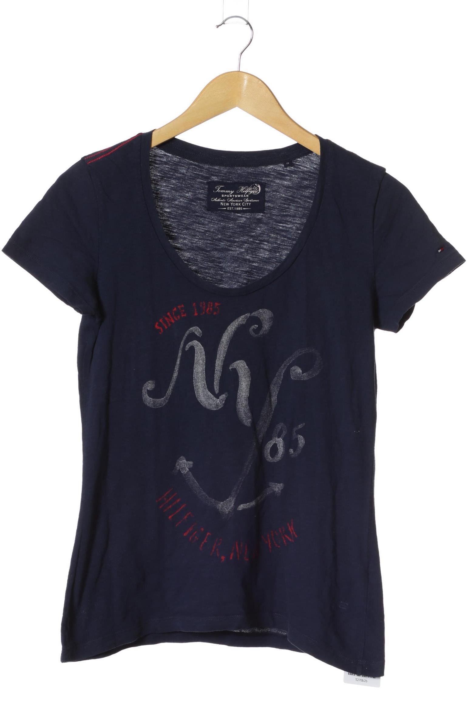 

Tommy Hilfiger Damen T-Shirt, blau, Gr.