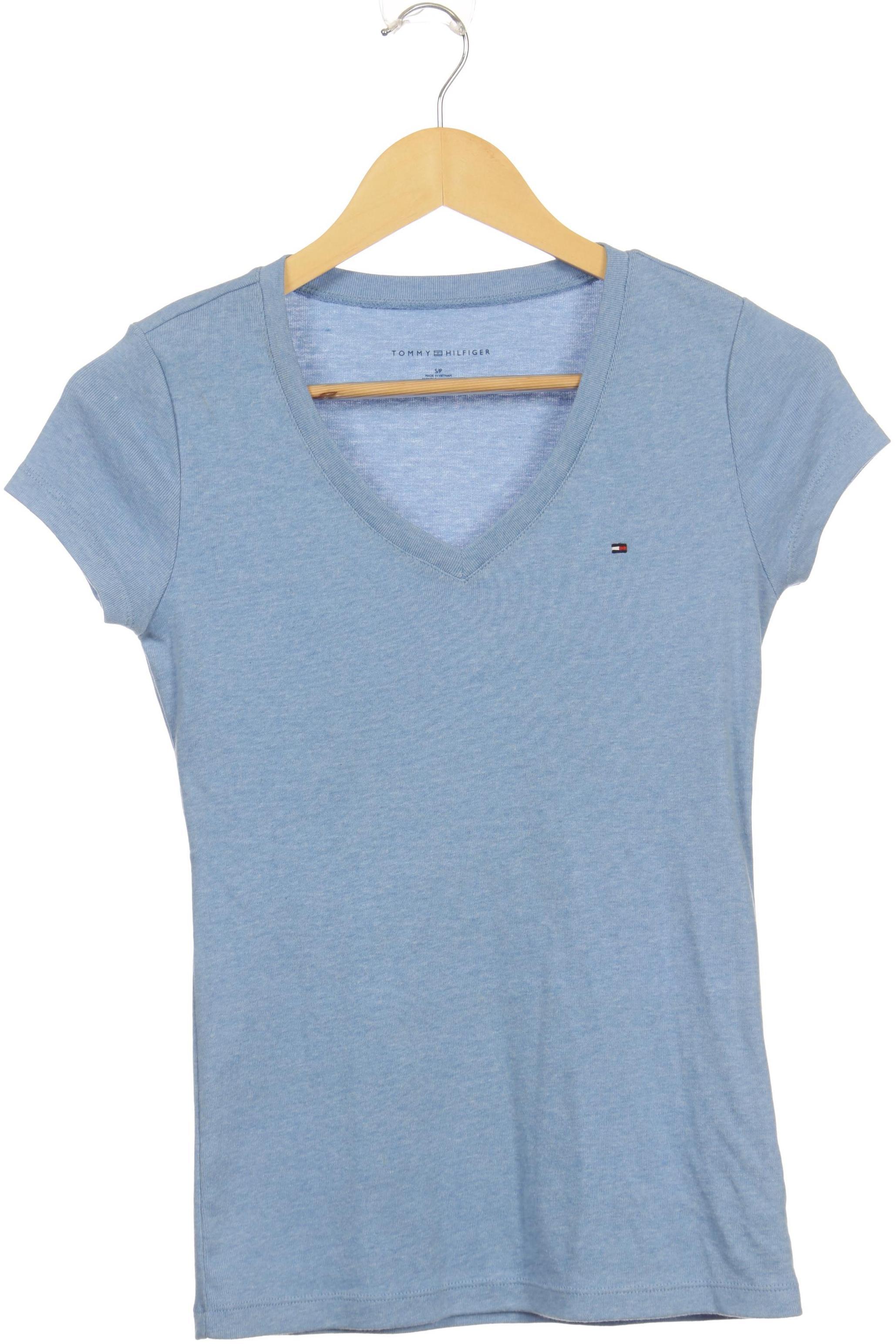 

Tommy Hilfiger Damen T-Shirt, blau, Gr.