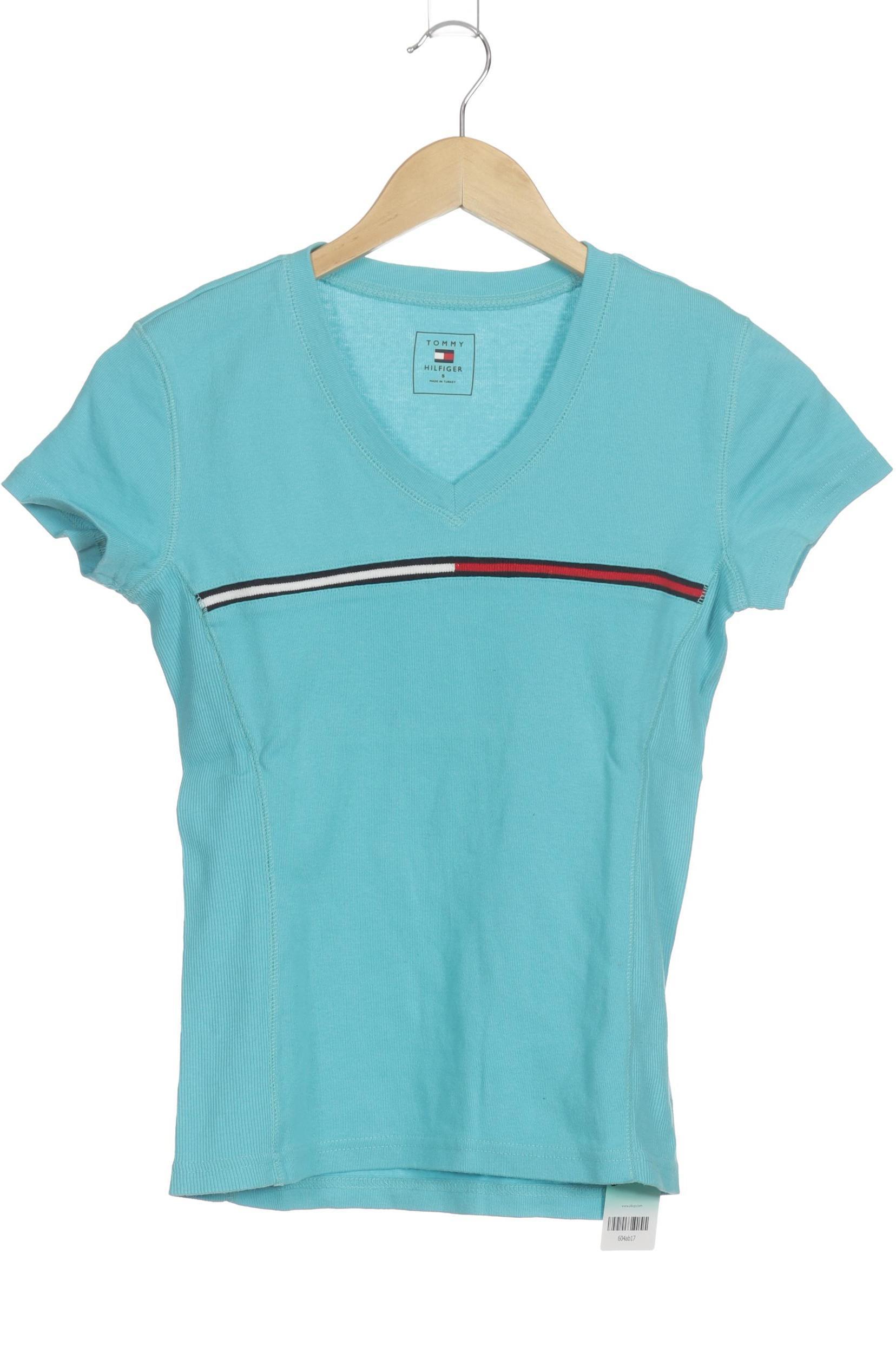 

Tommy Hilfiger Damen T-Shirt, türkis, Gr.
