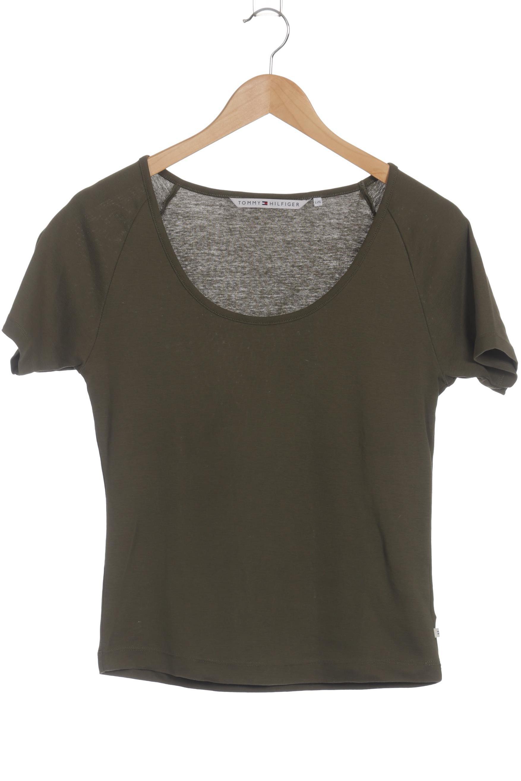 

Tommy Hilfiger Damen T-Shirt, grün, Gr.