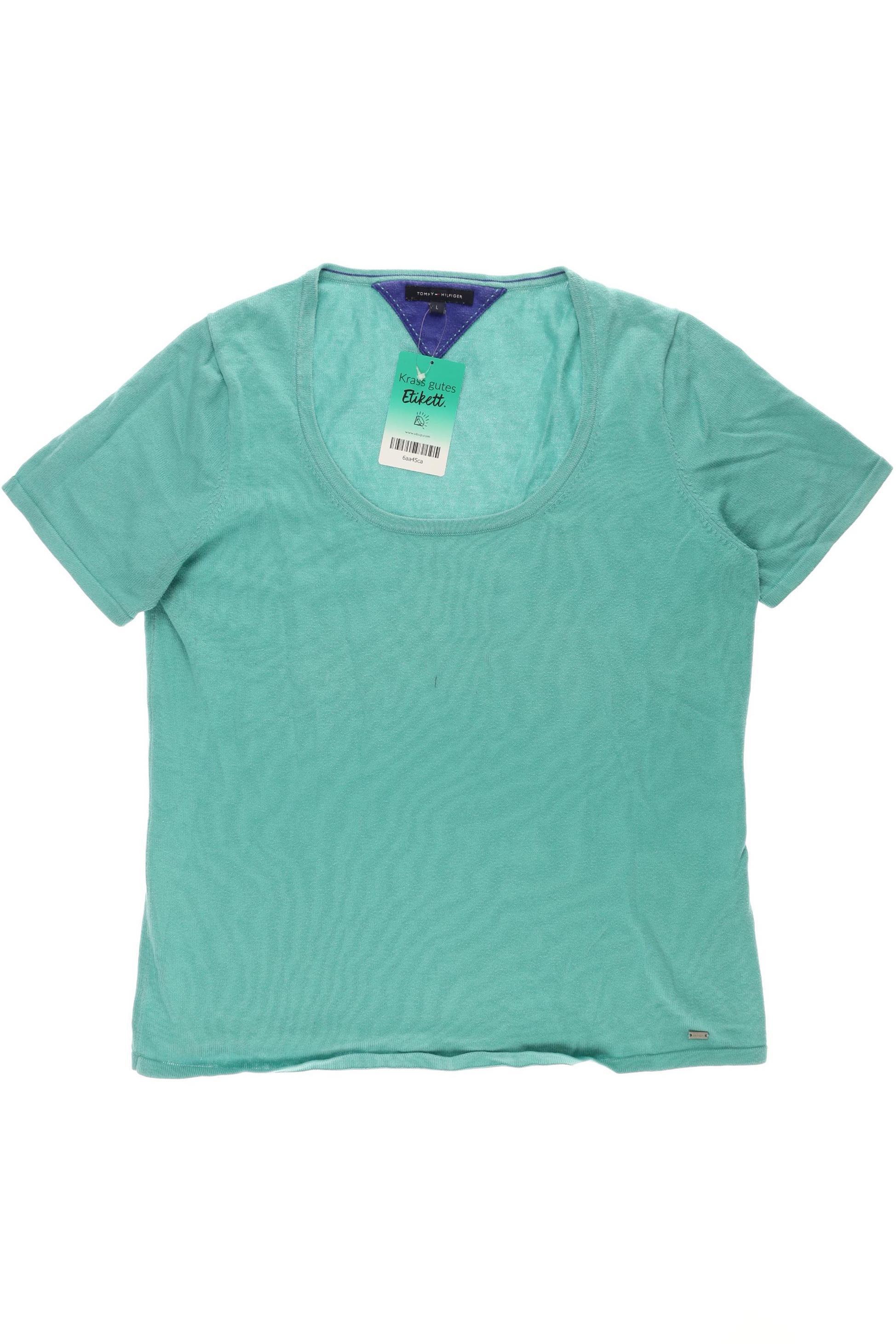 

Tommy Hilfiger Damen T-Shirt, türkis, Gr.