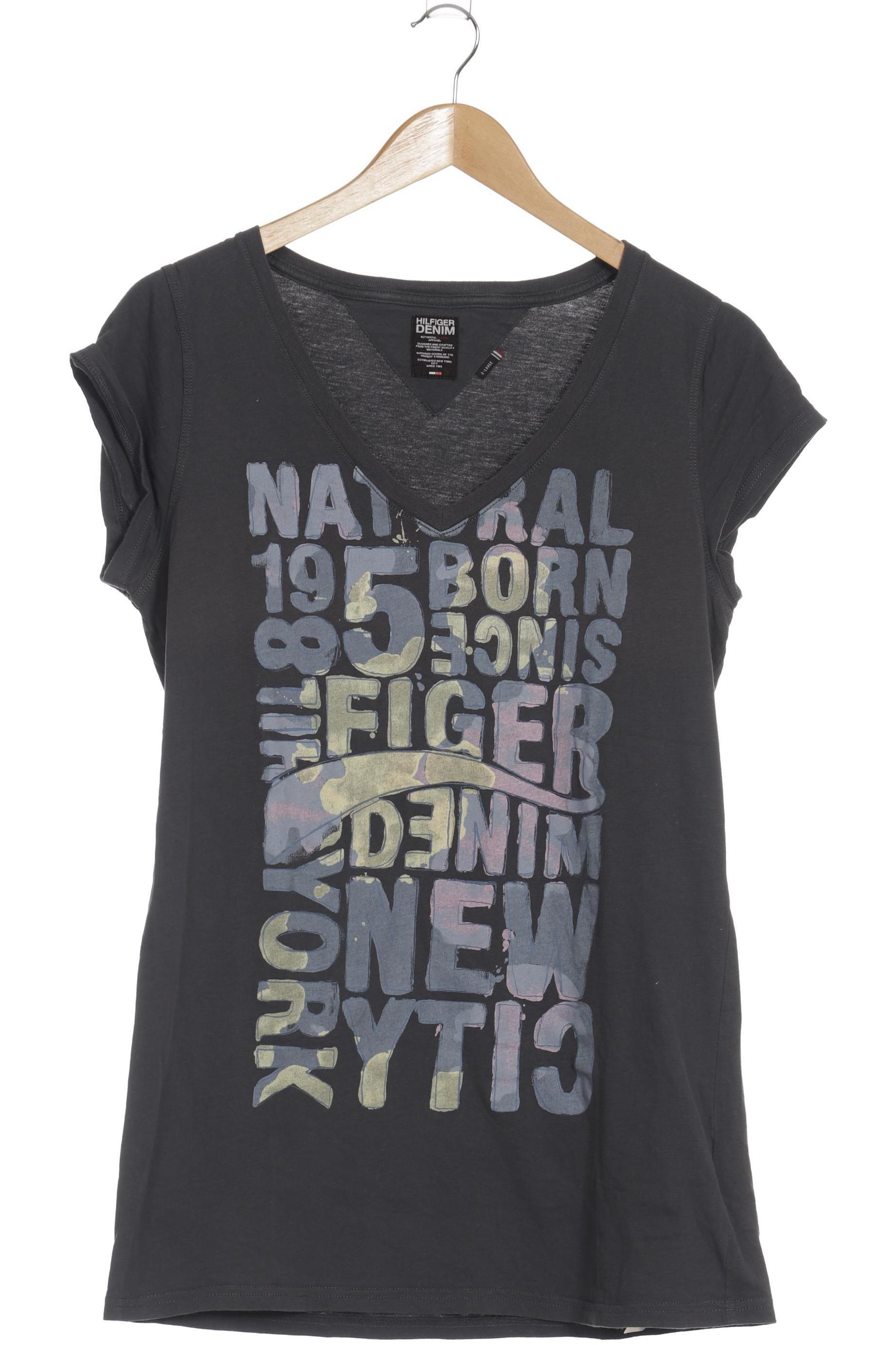 

Hilfiger Denim Damen T-Shirt, grau, Gr.