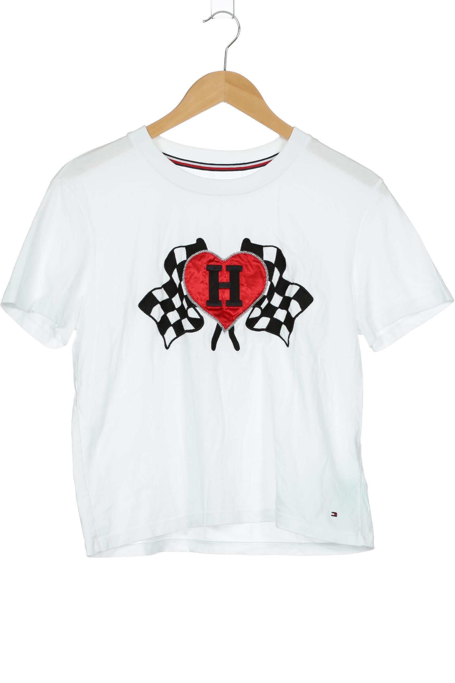 

Tommy Hilfiger Damen T-Shirt, weiß, Gr.