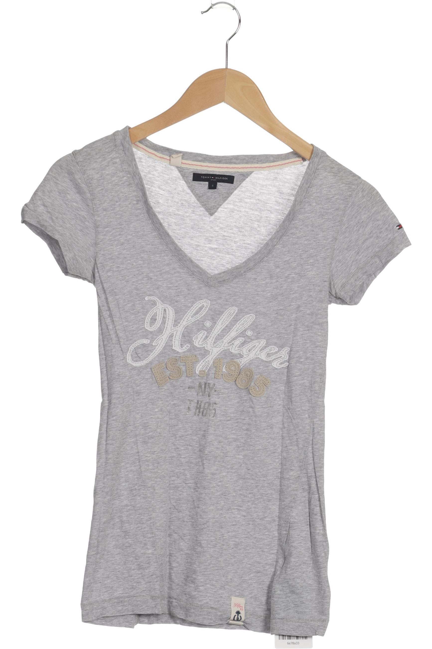 

Tommy Hilfiger Damen T-Shirt, grau, Gr.