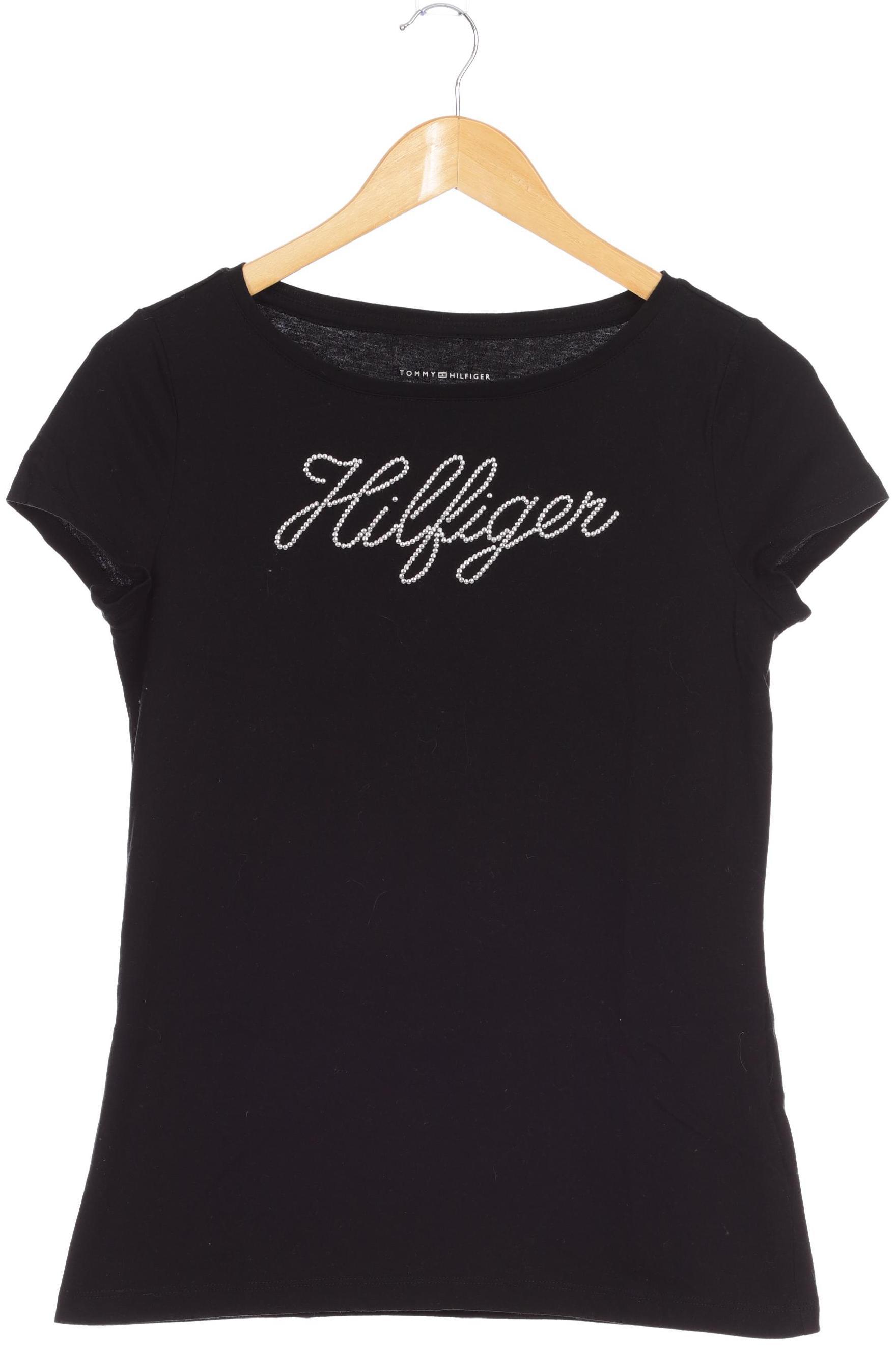 

Tommy Hilfiger Damen T-Shirt, schwarz, Gr.