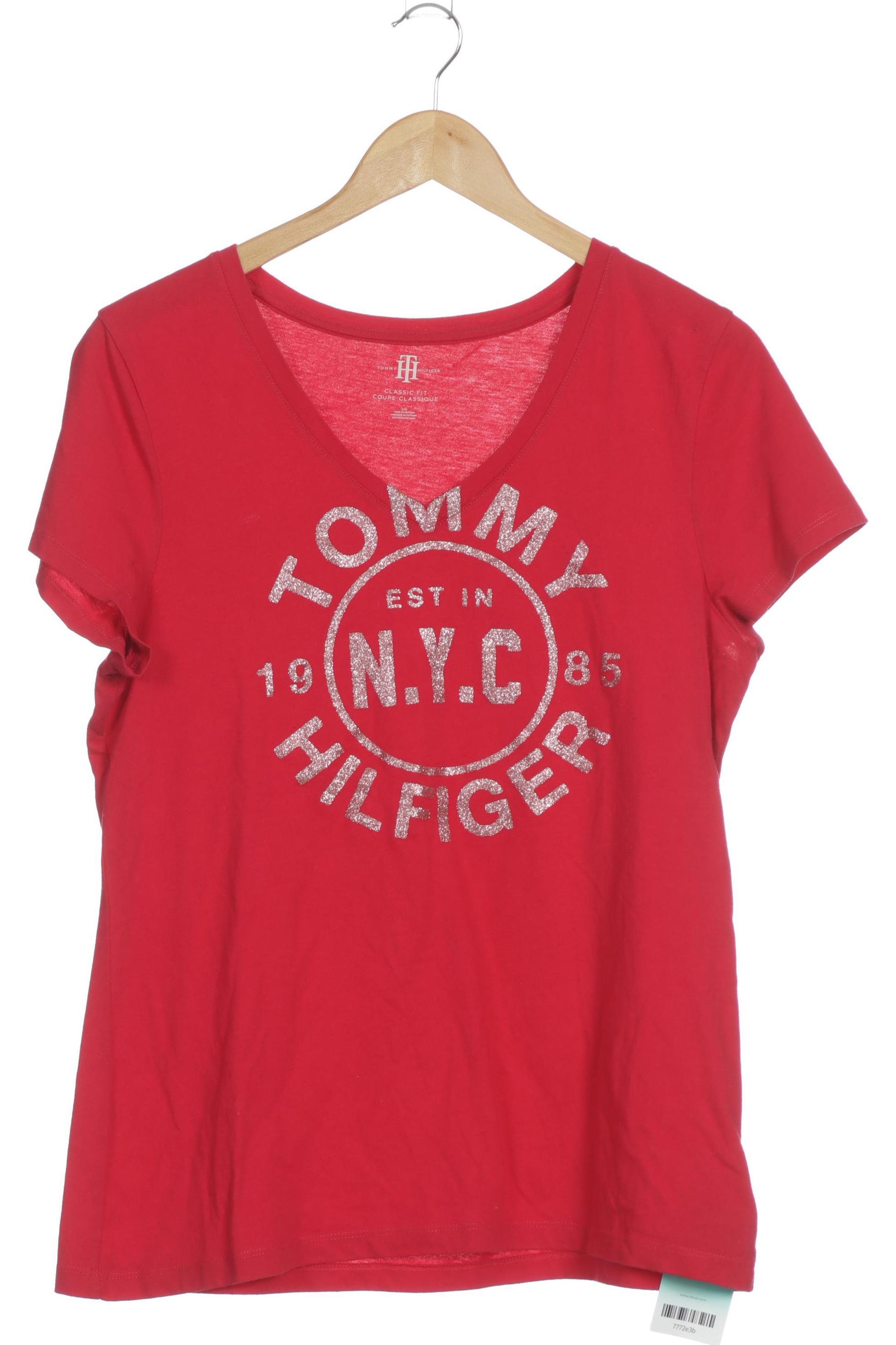 

Tommy Hilfiger Damen T-Shirt, rot, Gr.