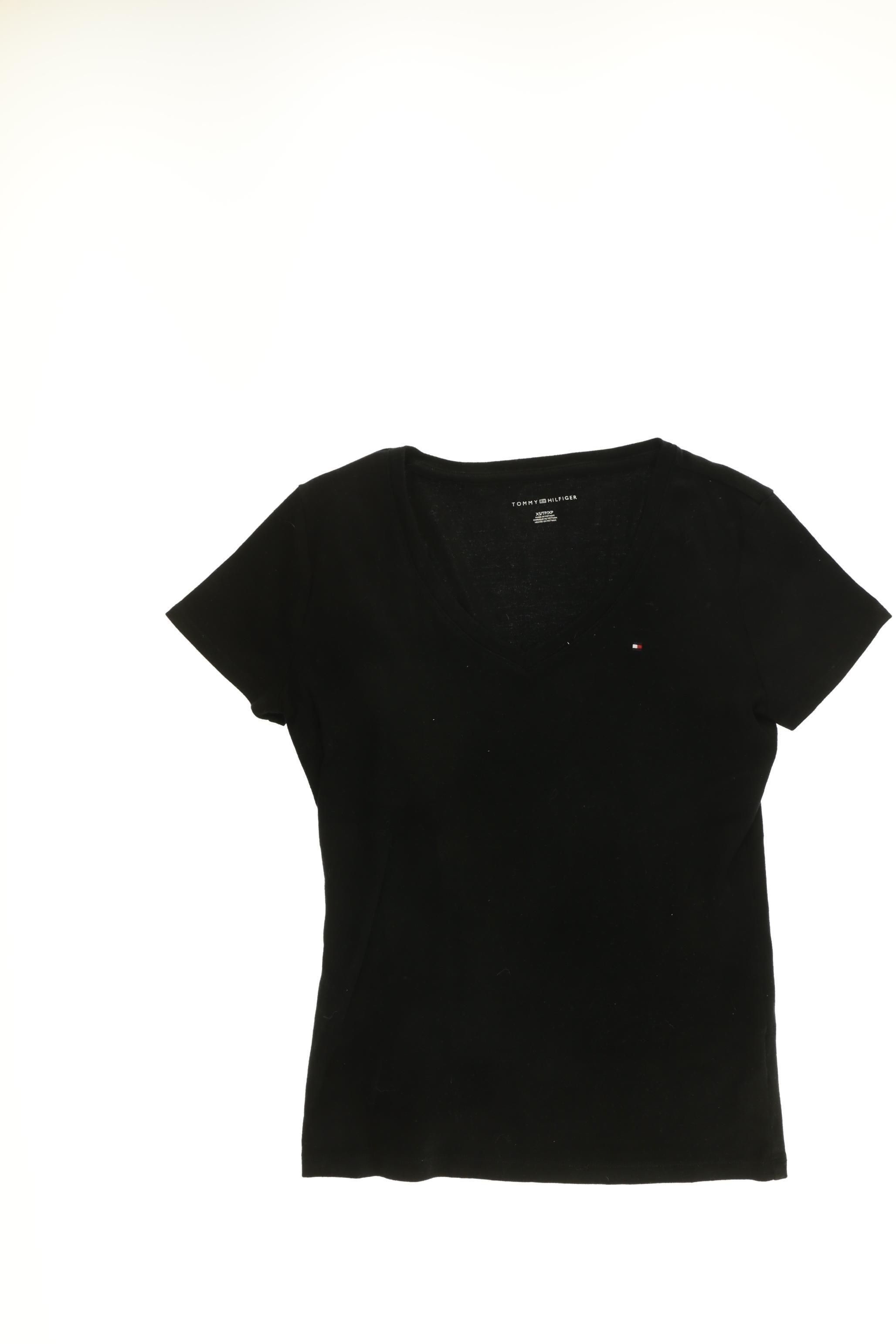 

Tommy Hilfiger Damen T-Shirt, schwarz, Gr.