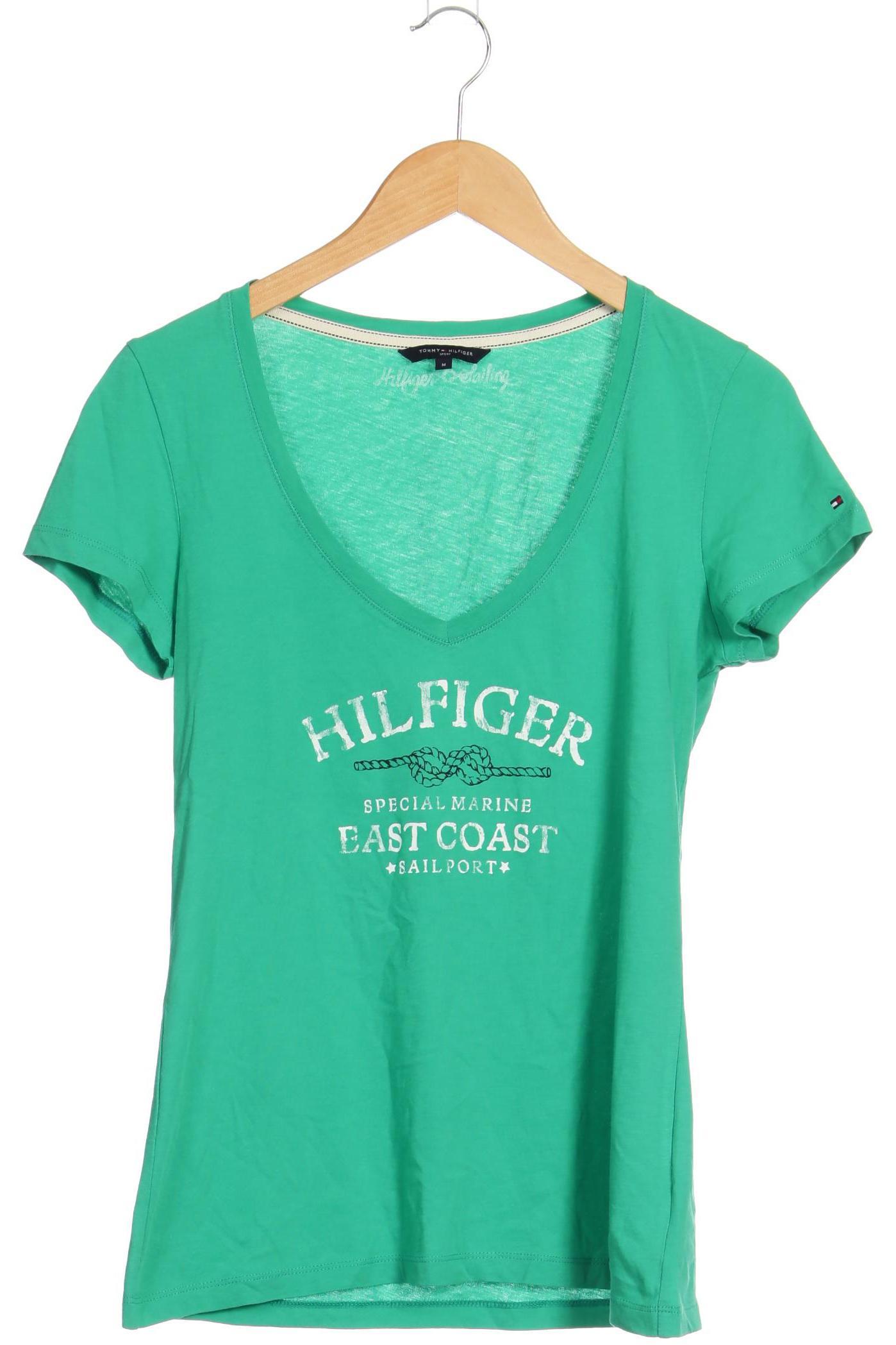 

Tommy Hilfiger Damen T-Shirt, grün, Gr.