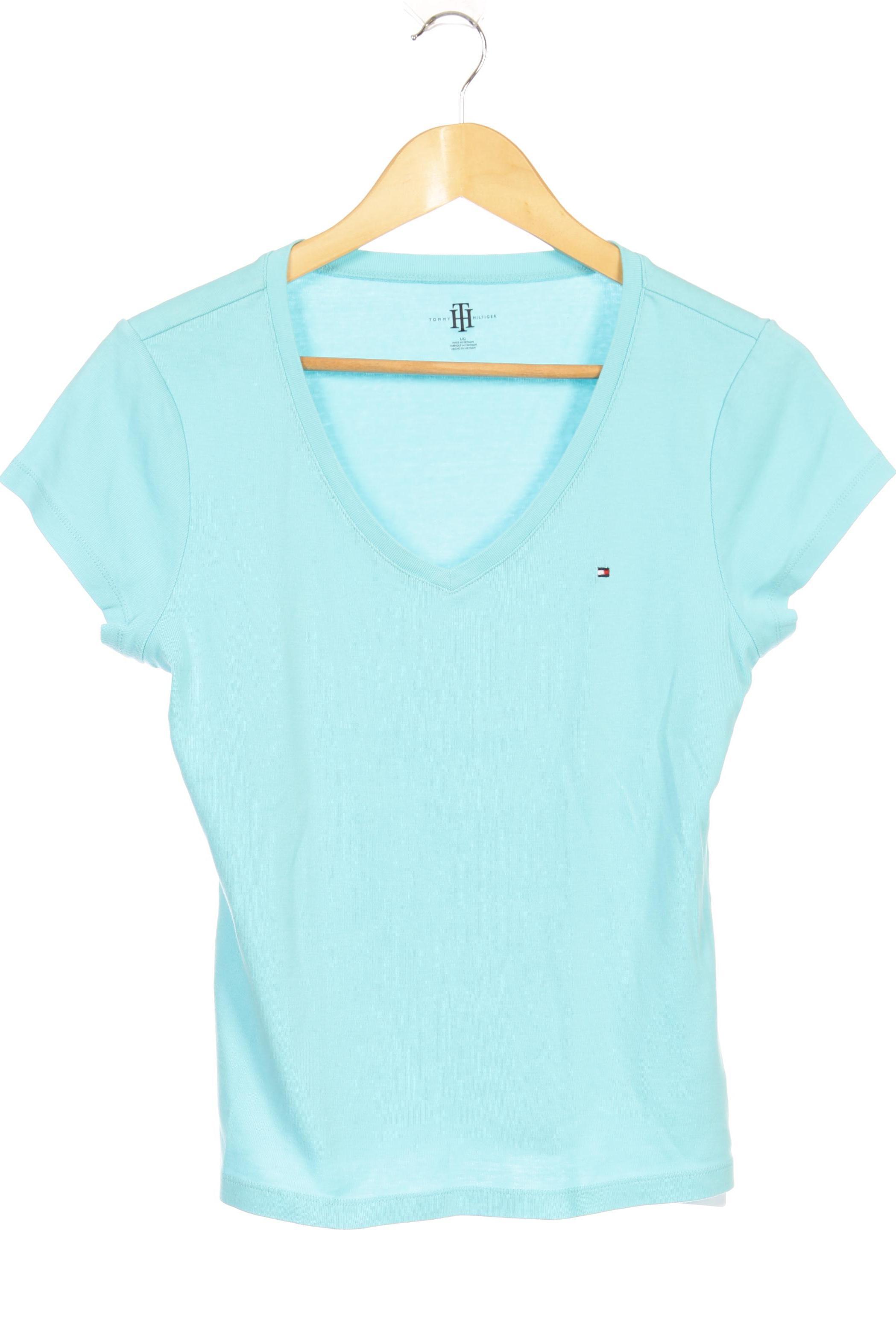 

Tommy Hilfiger Damen T-Shirt, blau, Gr.