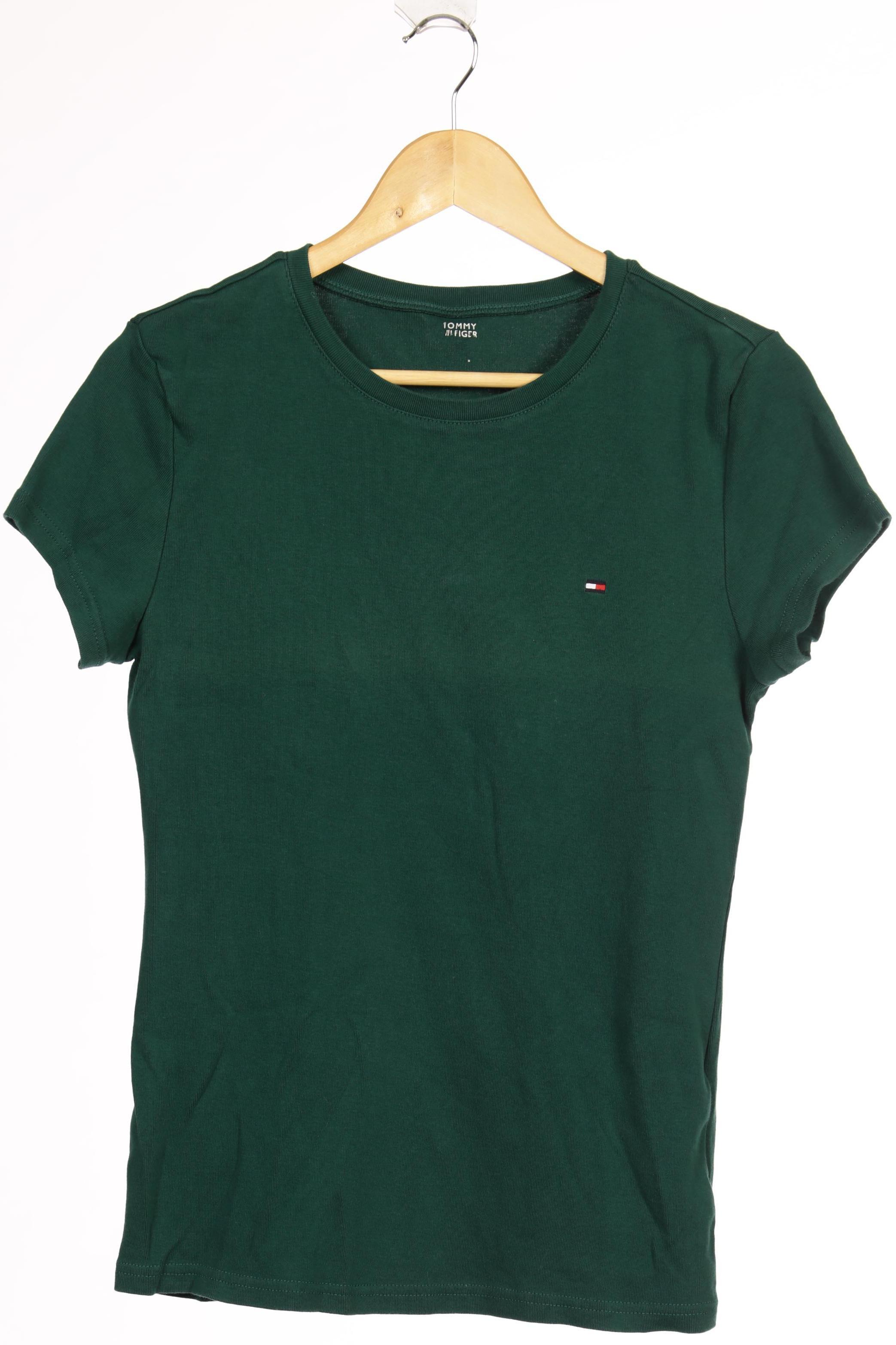 

Tommy Hilfiger Damen T-Shirt, grün, Gr.