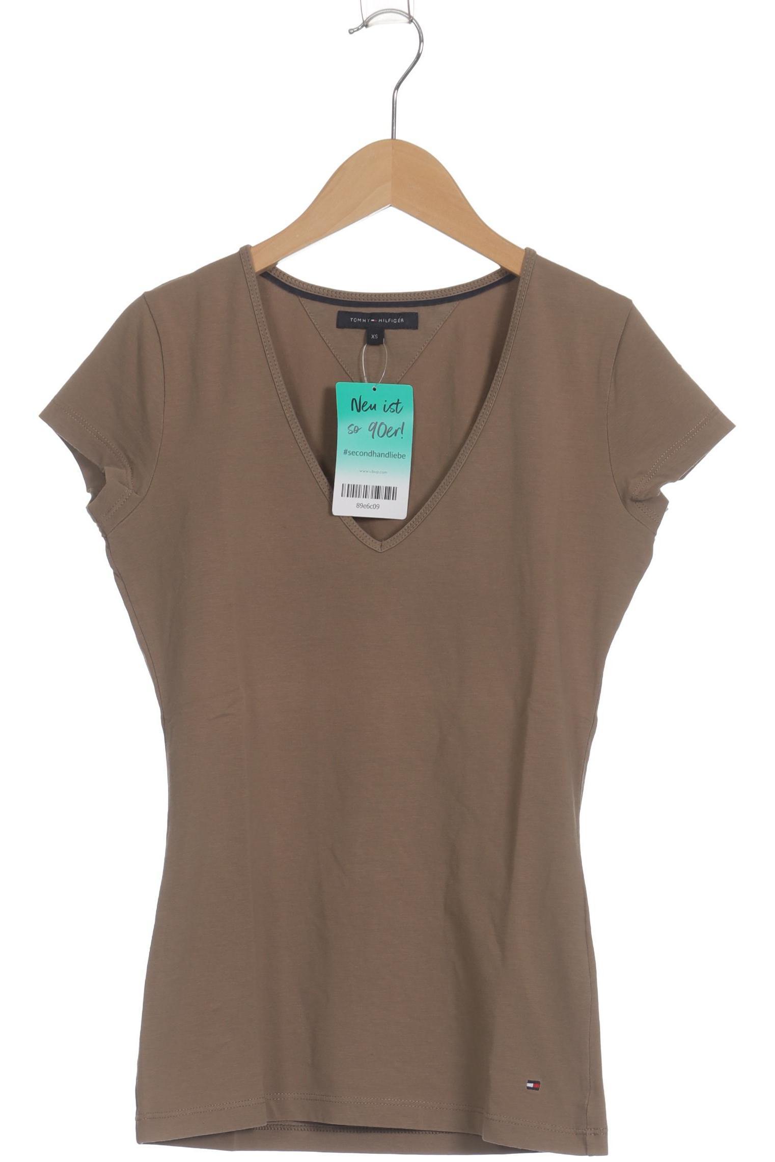 

Tommy Hilfiger Damen T-Shirt, braun, Gr.