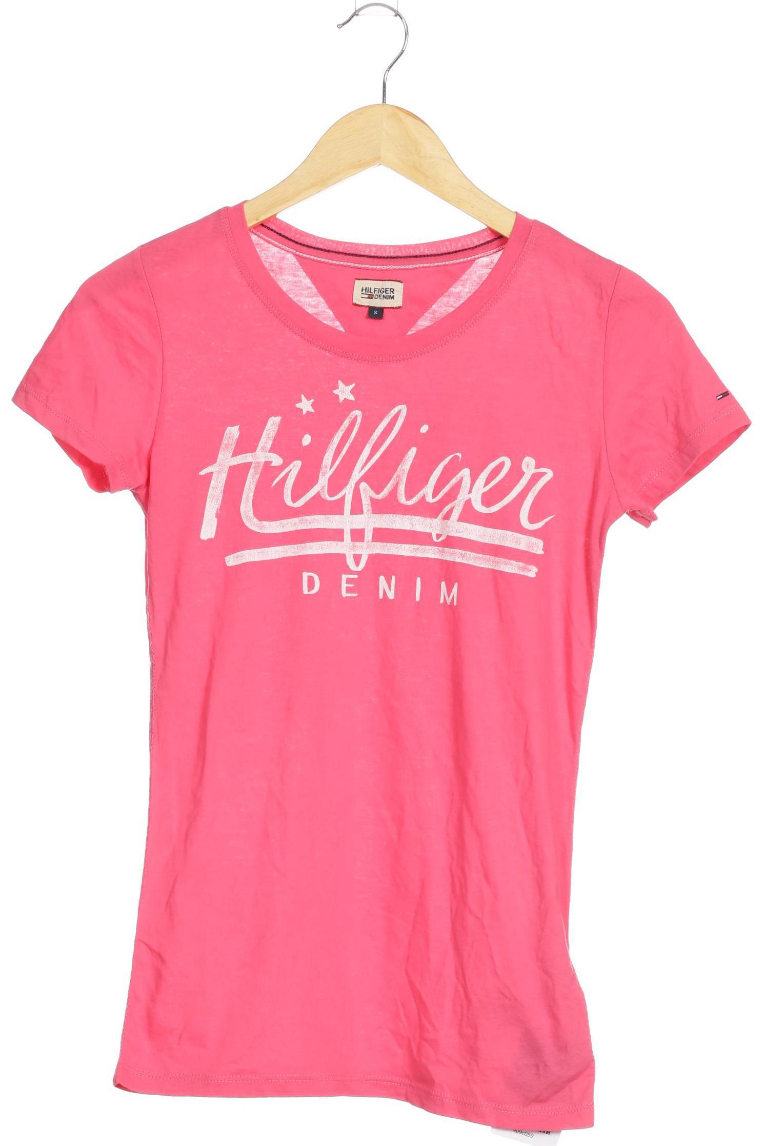 

Hilfiger Denim Damen T-Shirt, pink, Gr.