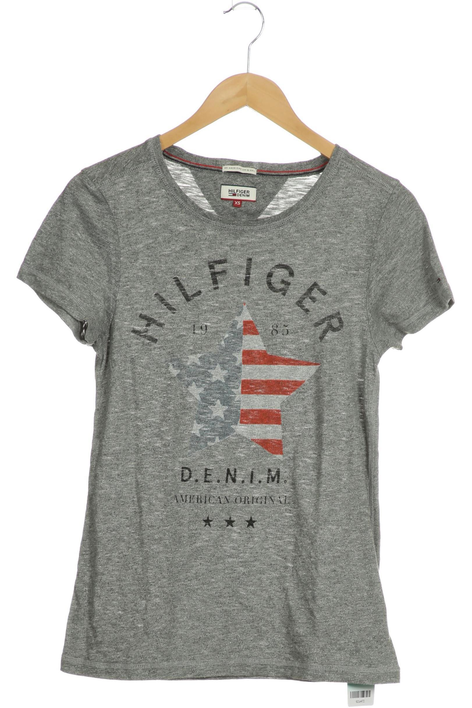 

Hilfiger Denim Damen T-Shirt, grau, Gr.