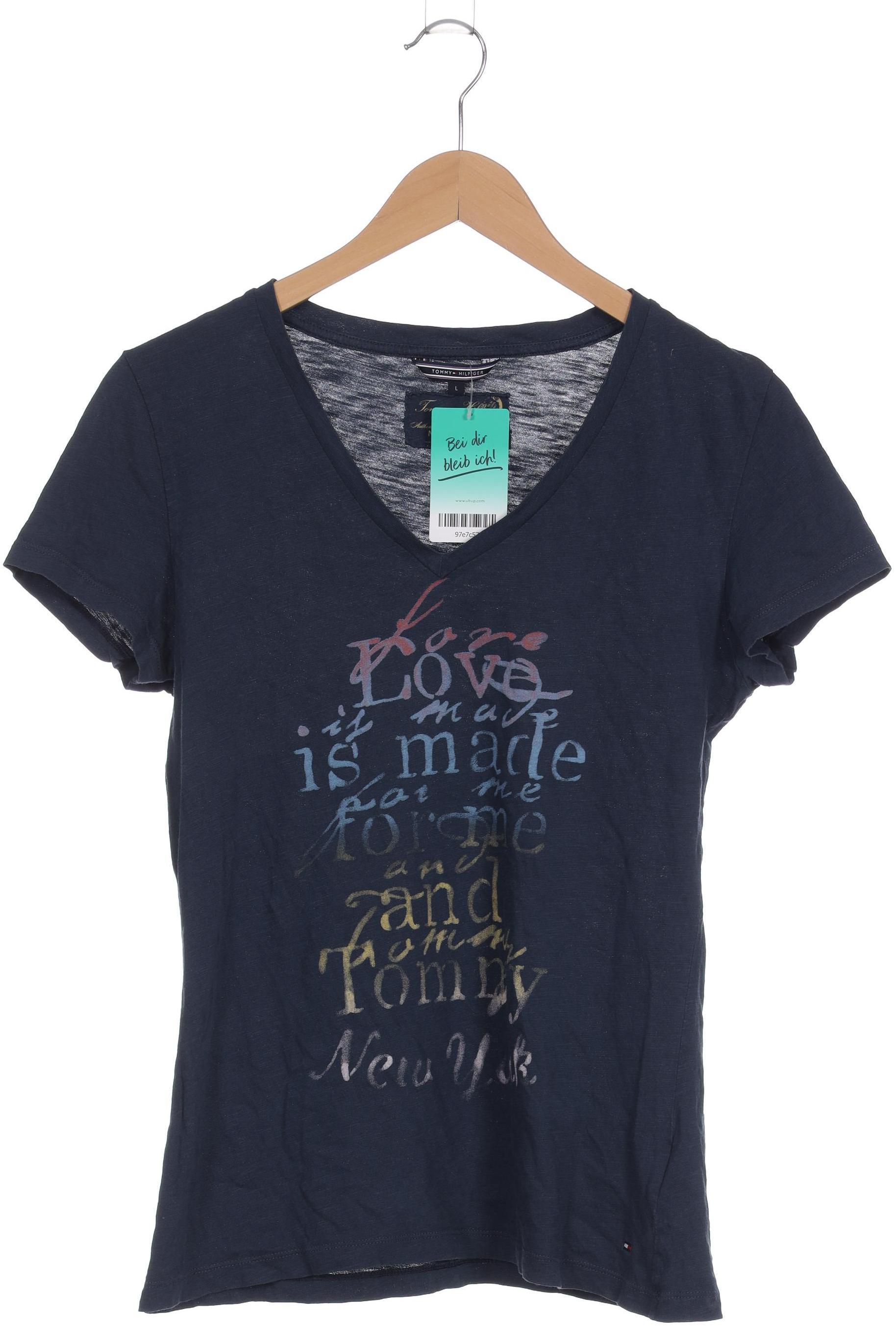 

Tommy Hilfiger Damen T-Shirt, blau, Gr.