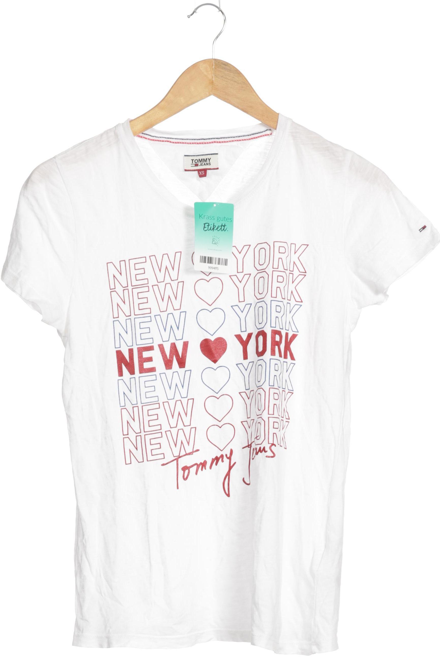 

Tommy Hilfiger Damen T-Shirt, weiß, Gr.