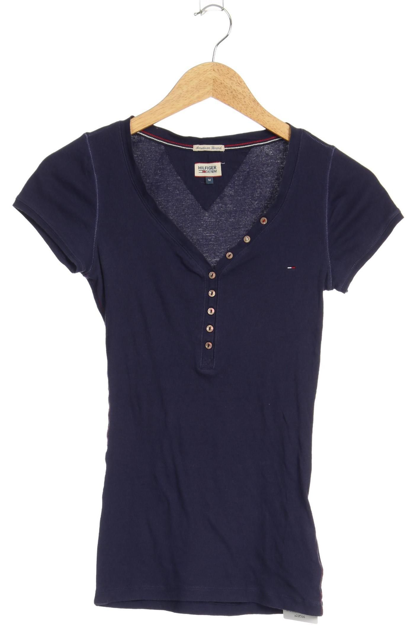 

Tommy Hilfiger Damen T-Shirt, blau, Gr.