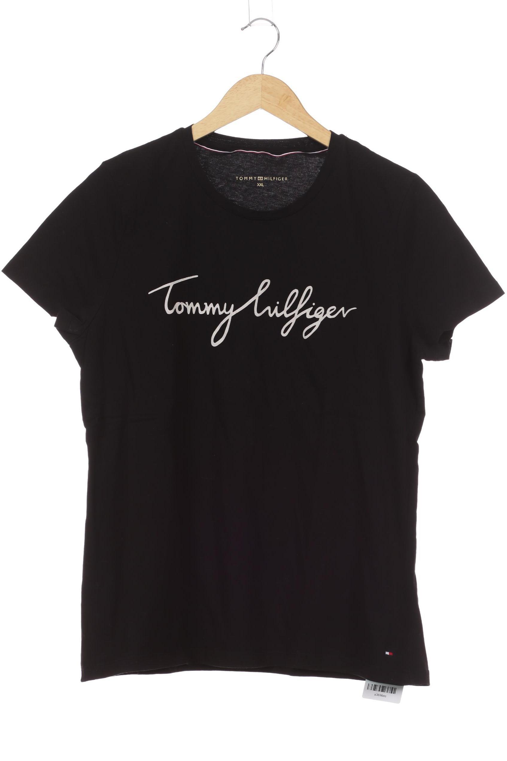 

Tommy Hilfiger Damen T-Shirt, schwarz, Gr.