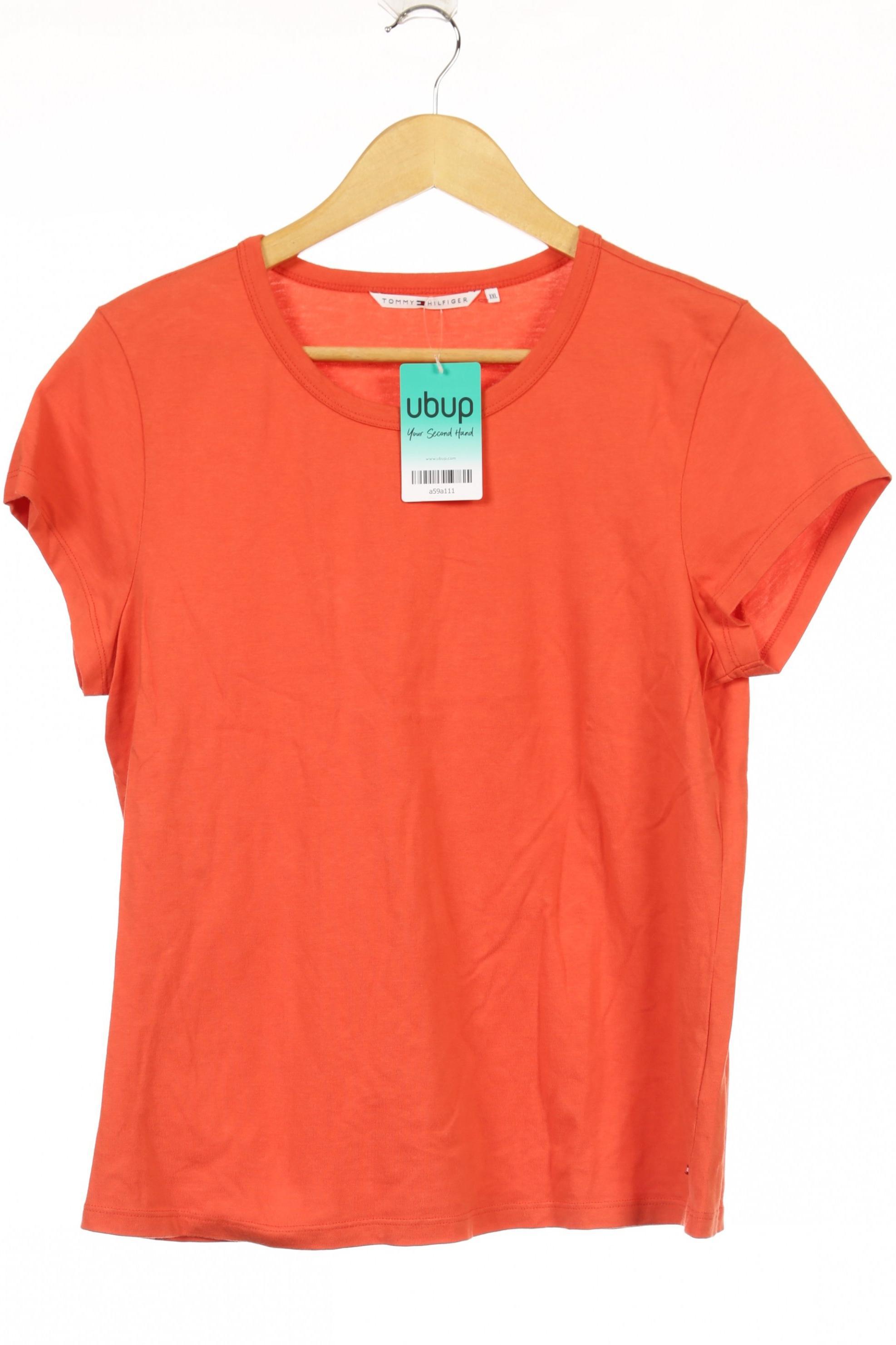 

Tommy Hilfiger Damen T-Shirt, orange, Gr.