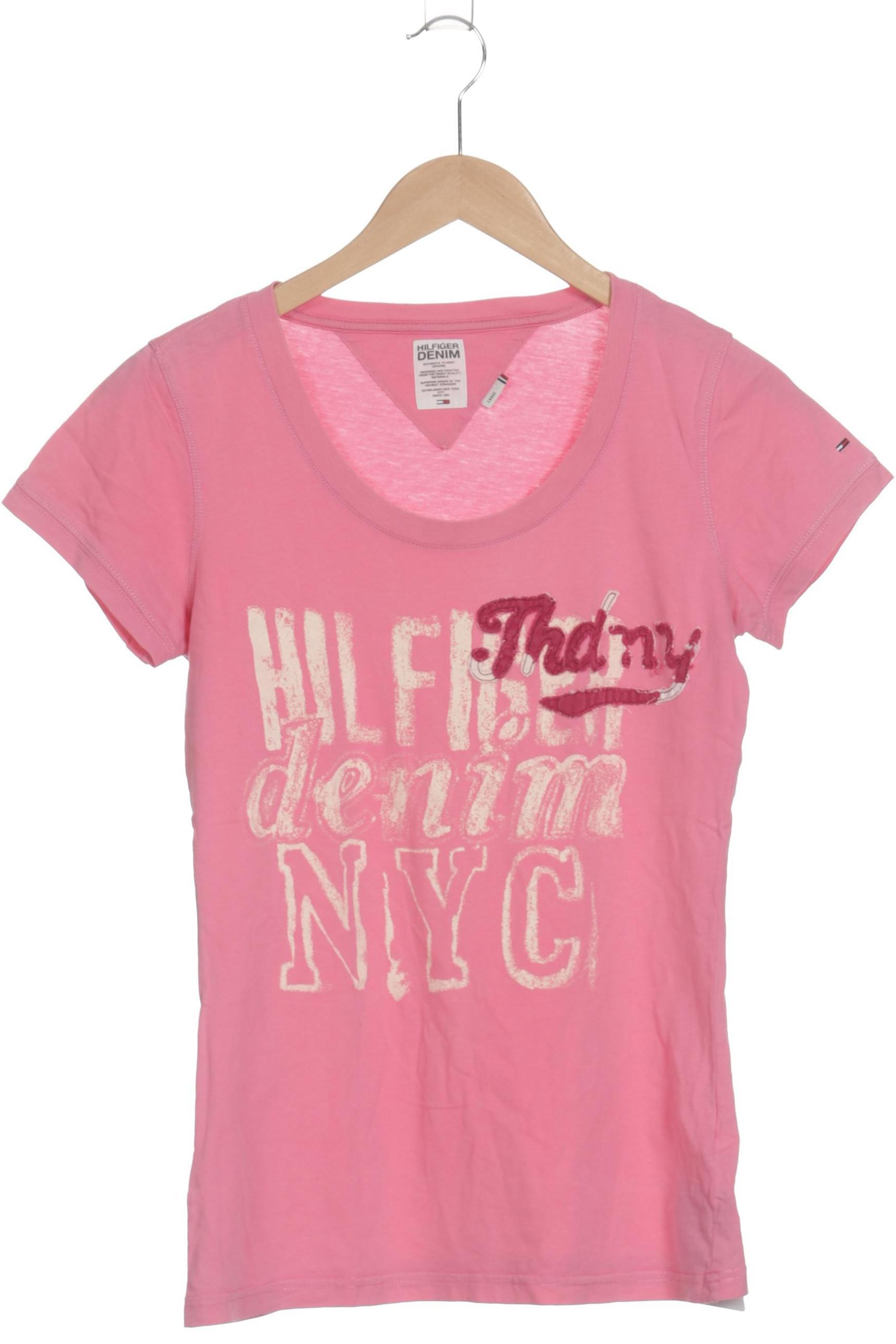

Hilfiger Denim Damen T-Shirt, pink, Gr.