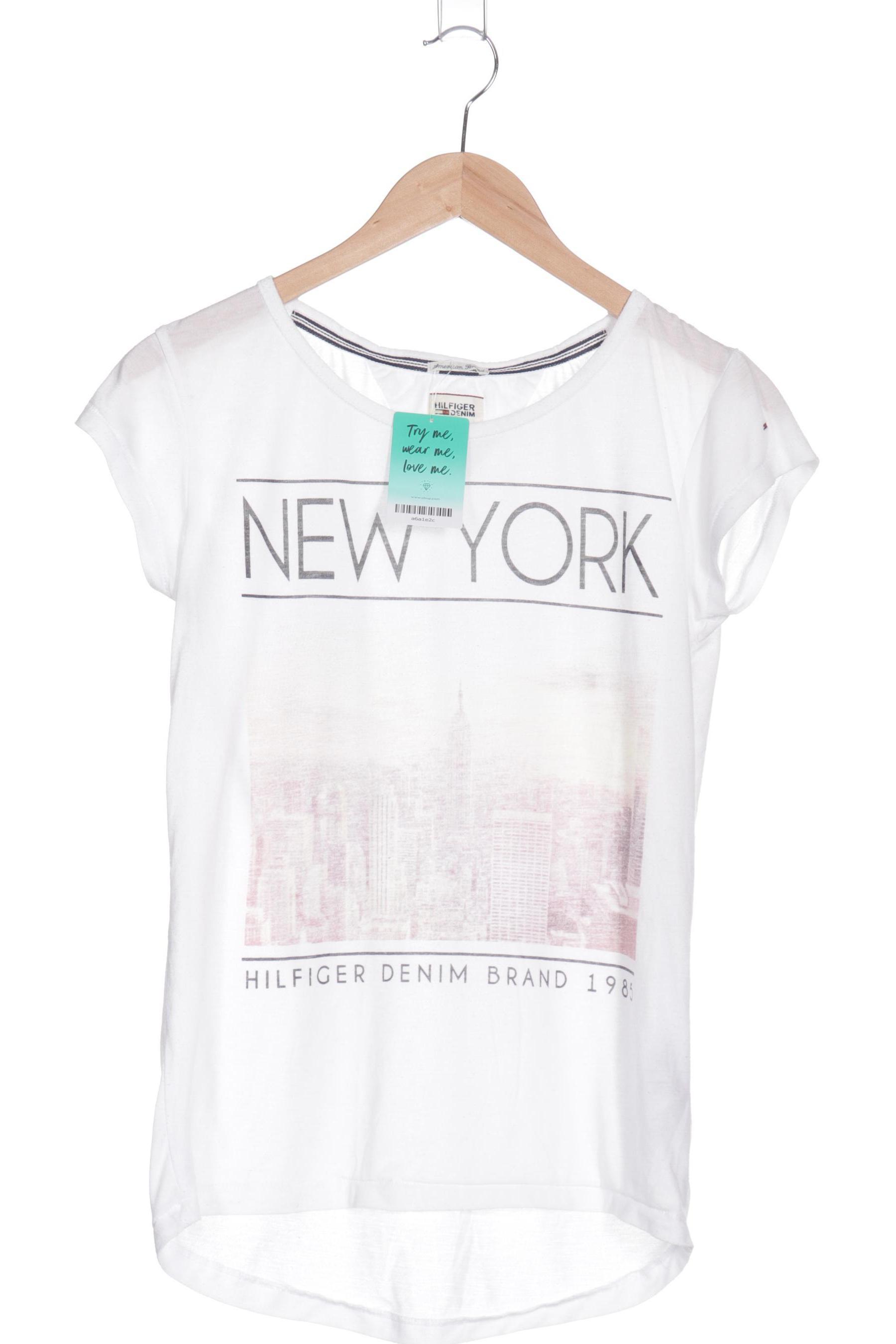

Hilfiger Denim Damen T-Shirt, weiß, Gr.