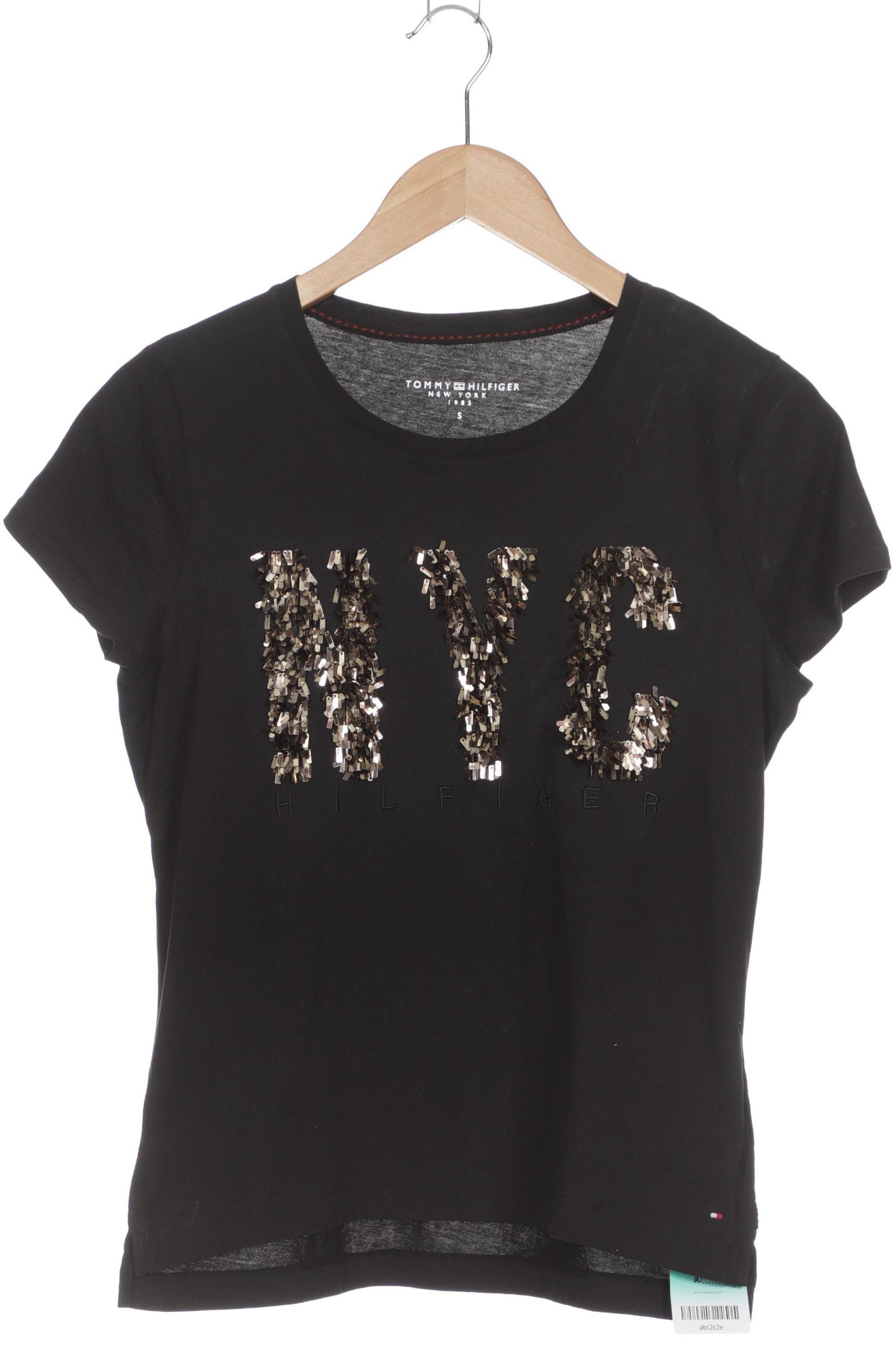

Tommy Hilfiger Damen T-Shirt, schwarz, Gr.