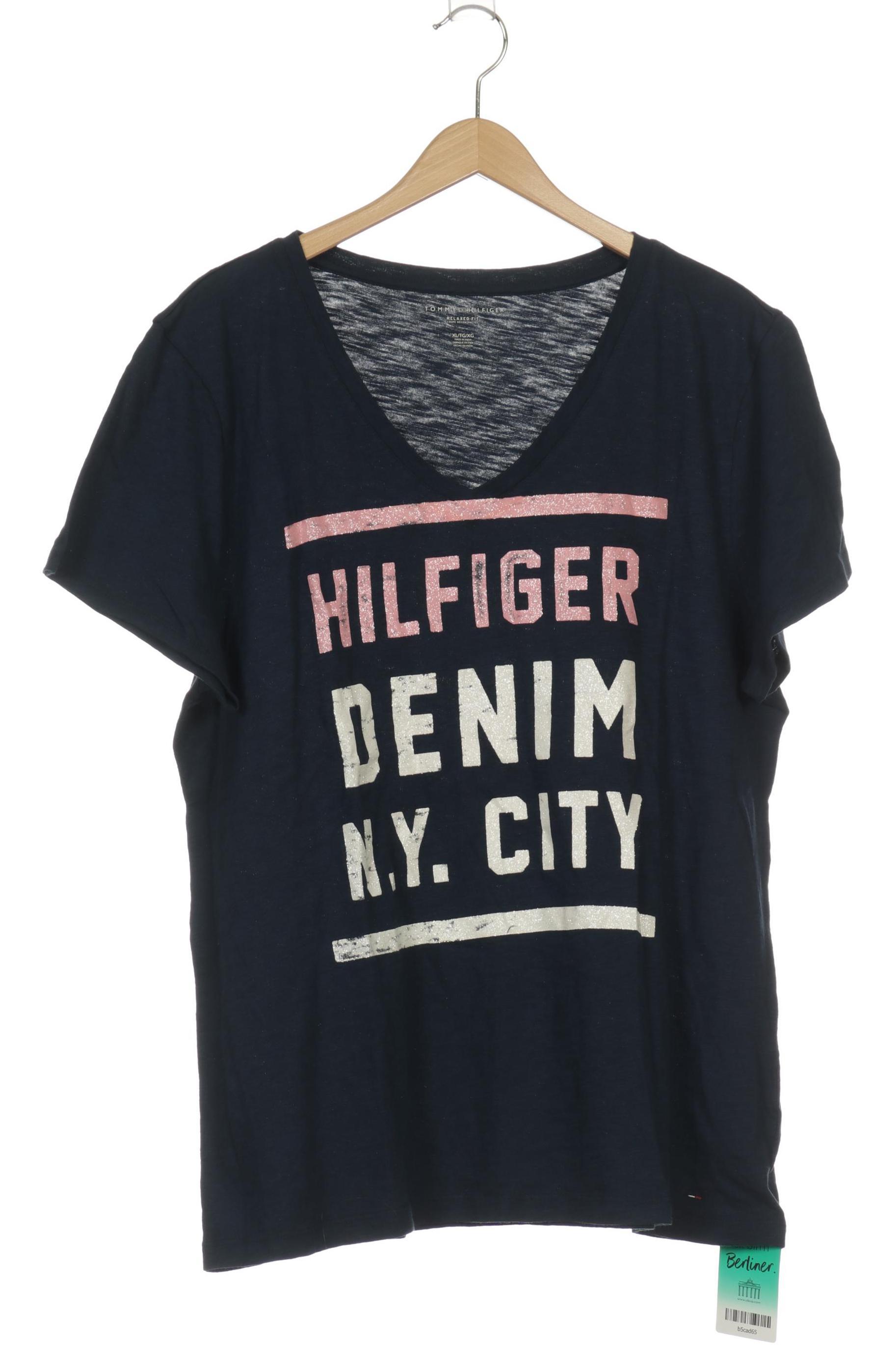 

Tommy Hilfiger Damen T-Shirt, blau, Gr.