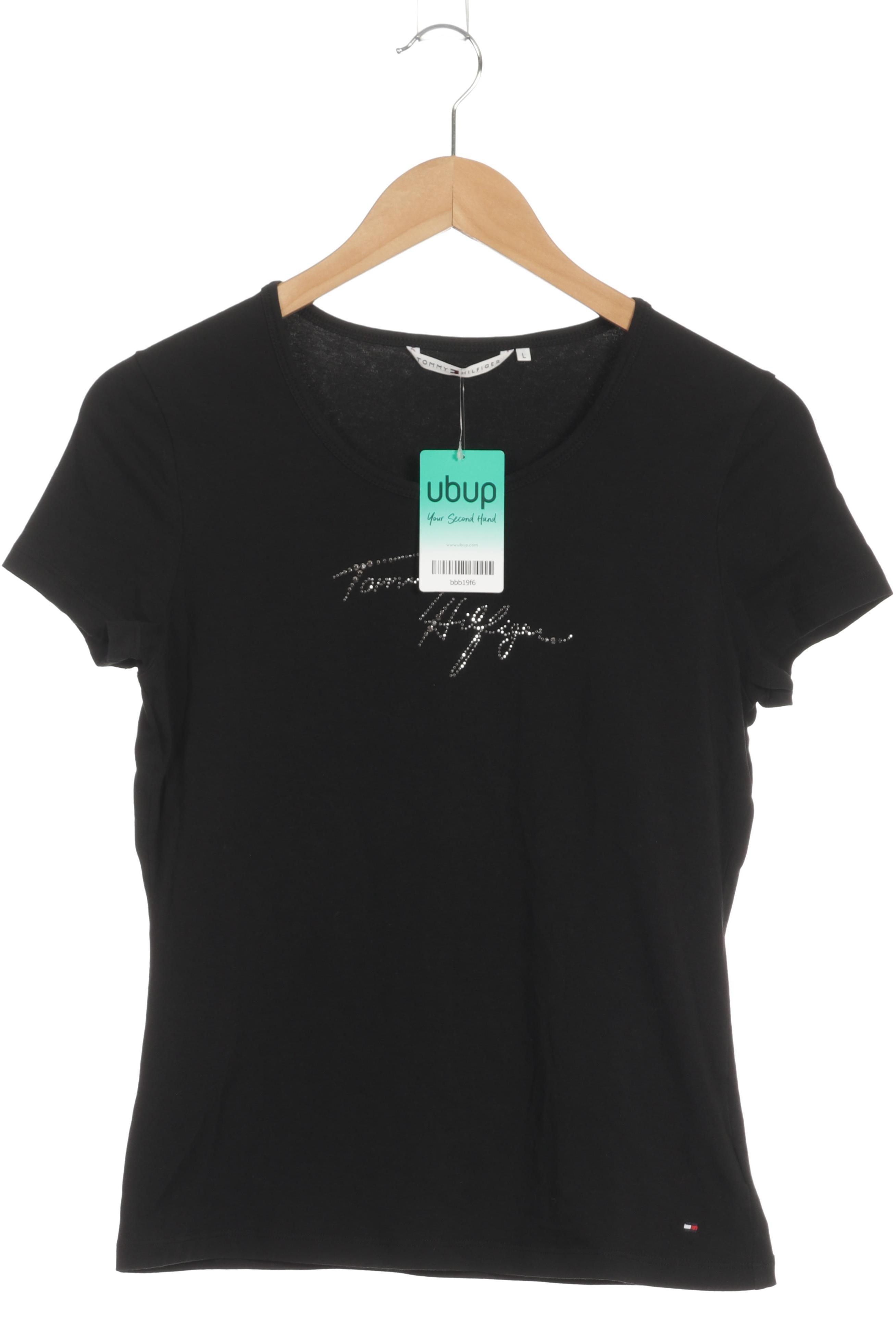 

Tommy Hilfiger Damen T-Shirt, schwarz, Gr.